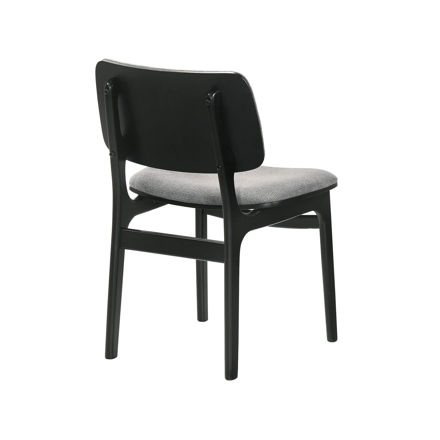 Laredo and Lima 5 Piece Black Rectangular Dining Set - Image 4