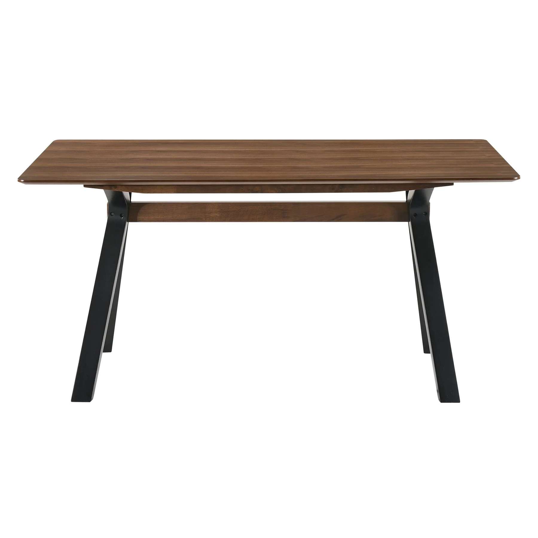 Laredo and Polly 5 Piece Walnut Rectangular Dining Set - Image 6