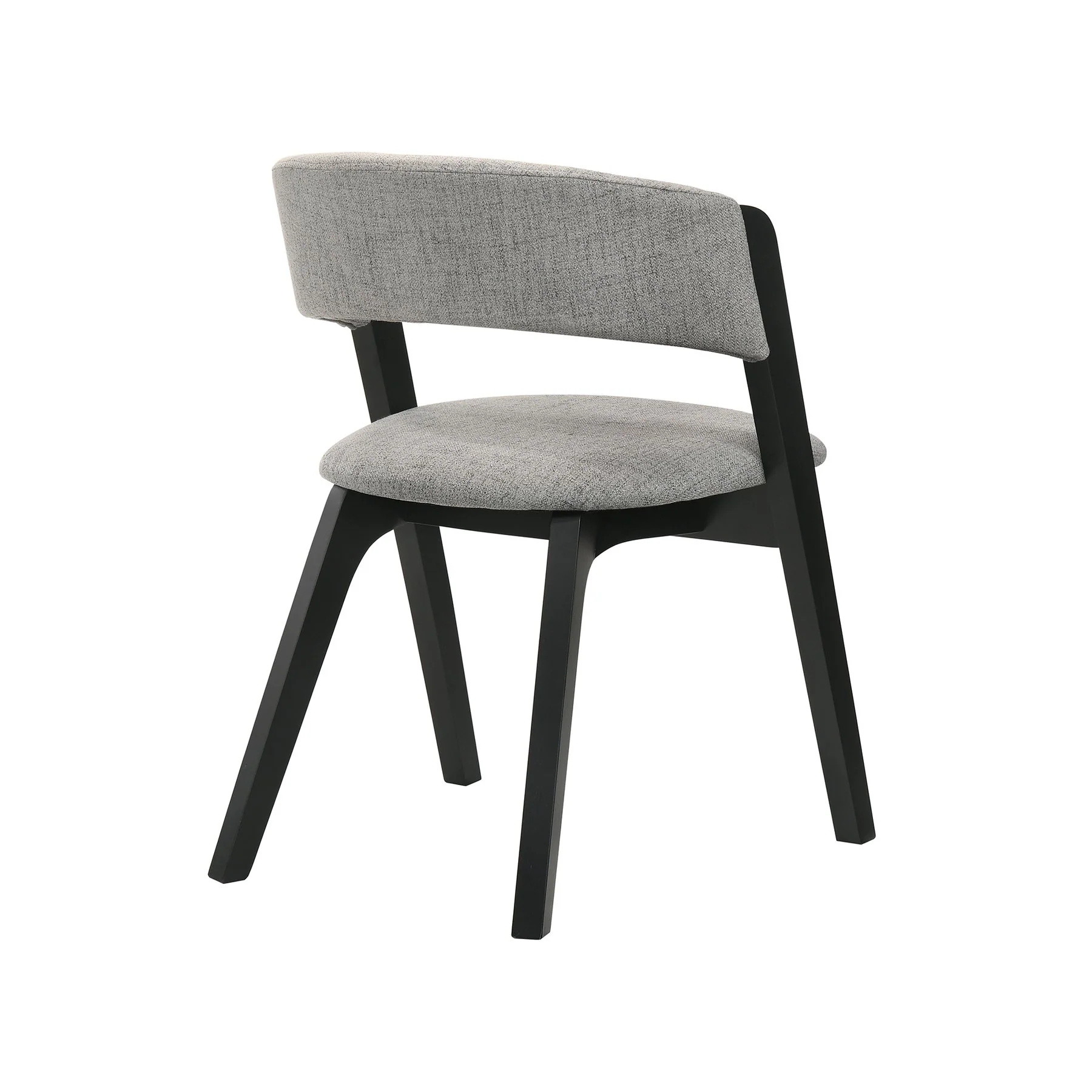 Laredo and Rowan 5 Piece Black Rectangular Dining Set - Image 4
