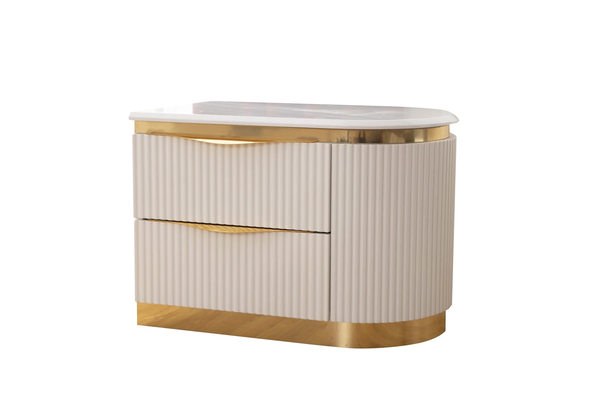 Laura Queen 5-n Pc Bedroom Set White - Image 15