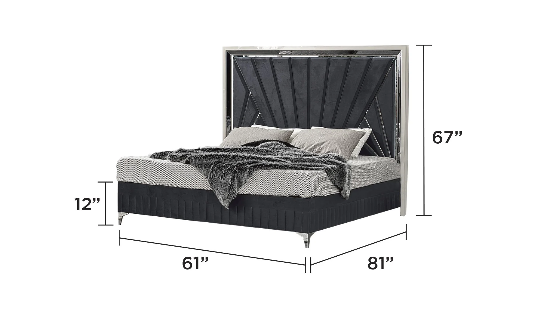 Lavita Queen 5PC Bedroom Set - Image 4