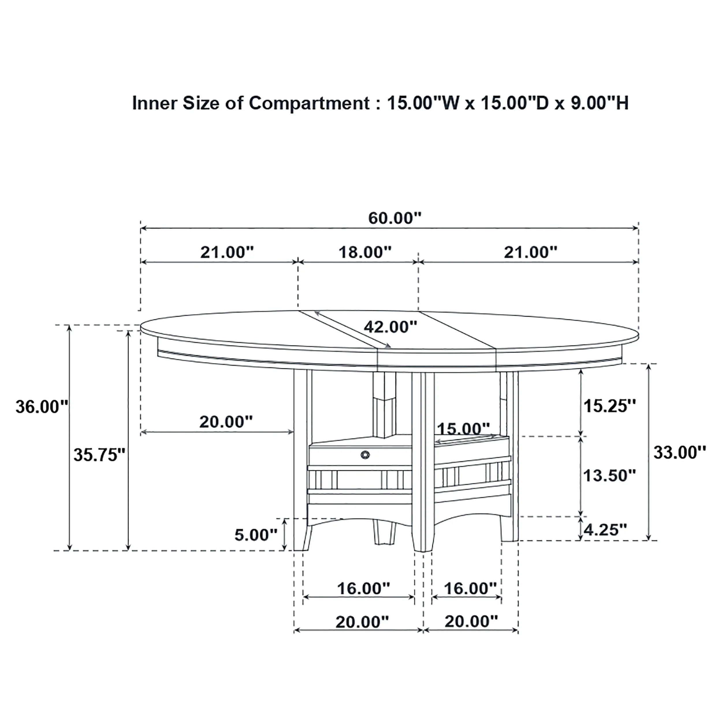 Lavon Counter Height Dining Set - Image 11