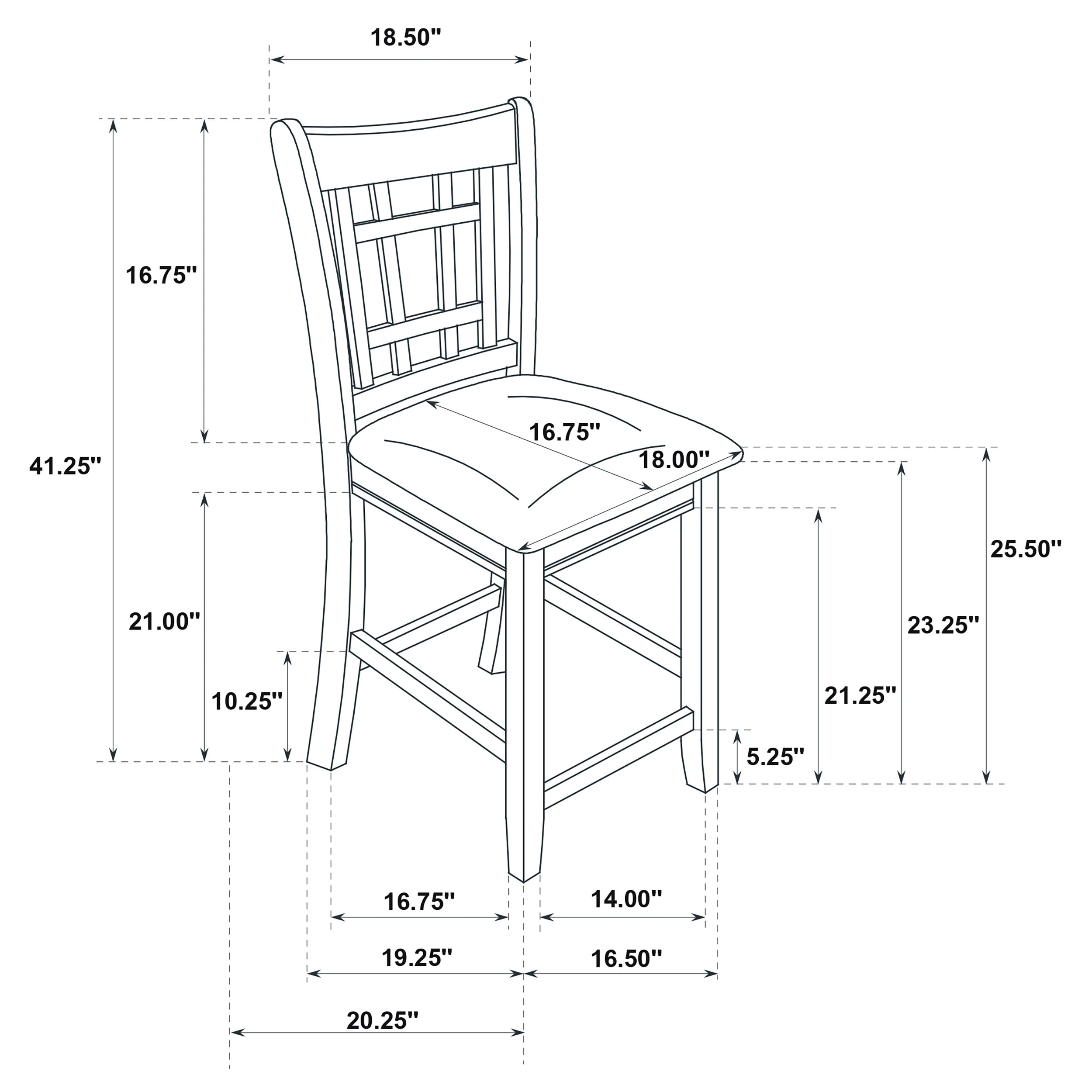 Lavon Counter Height Dining Set - Image 12