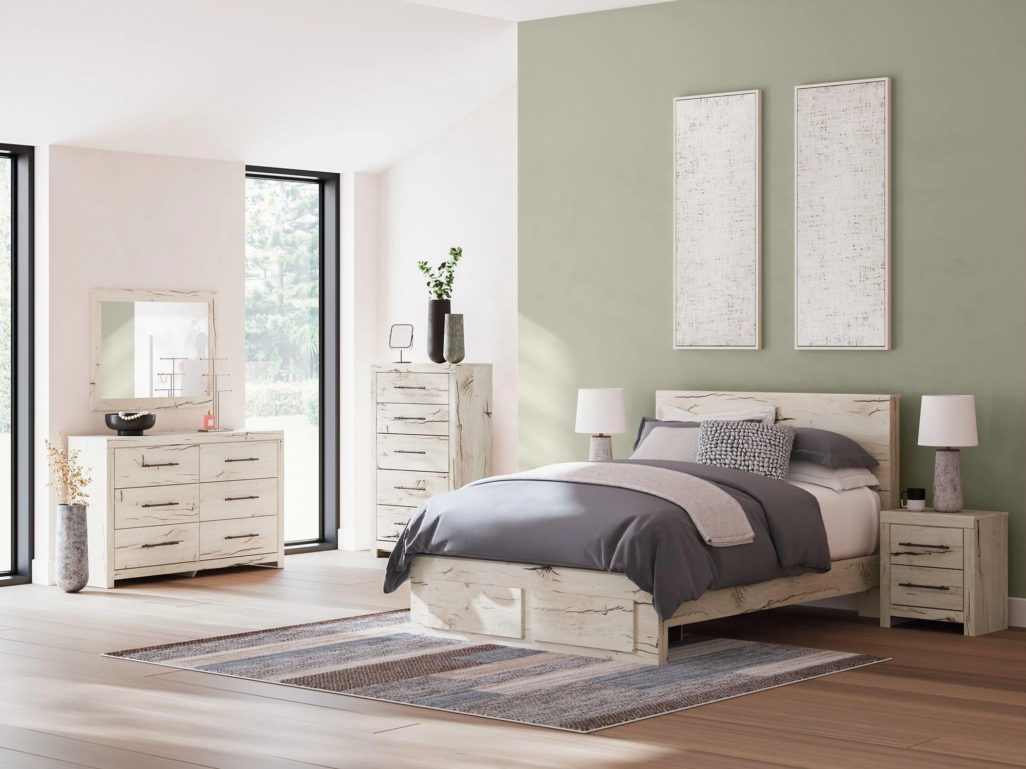 Lawroy Panel Storage Bed - Image 32