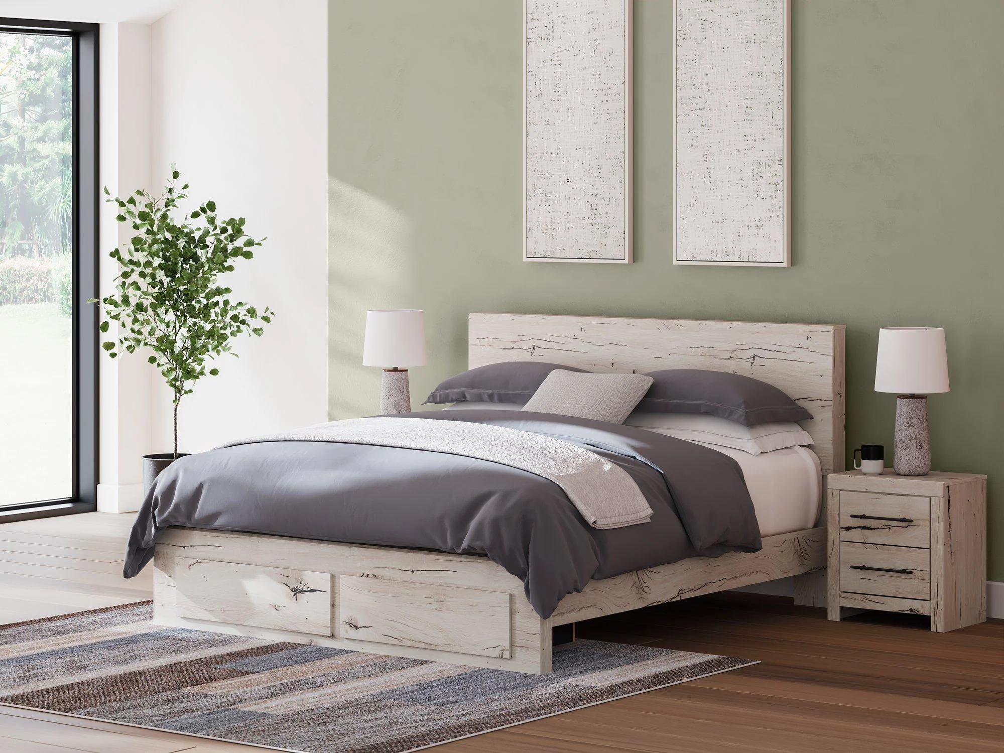 Lawroy Panel Storage Bed - Image 35