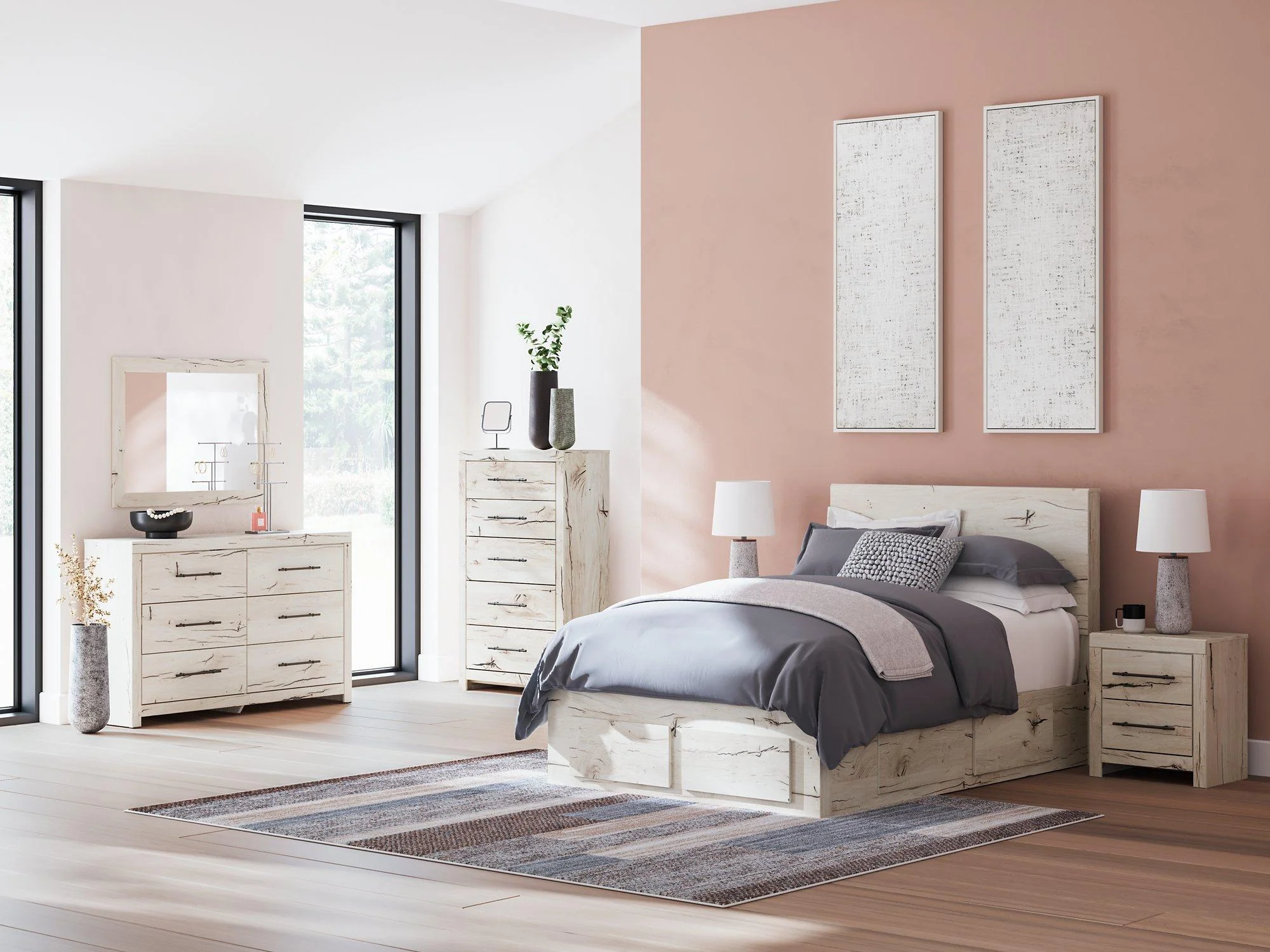 Lawroy Panel Storage Bed - Image 97