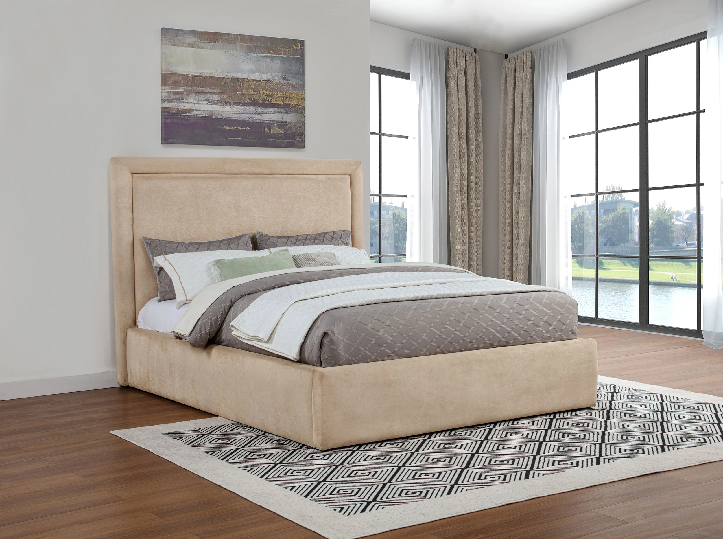 Lawson Panel Platform Bed - Image 11