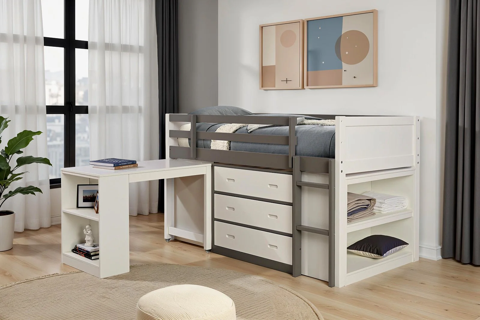 Ledell Twin Loft Bed - Image 2