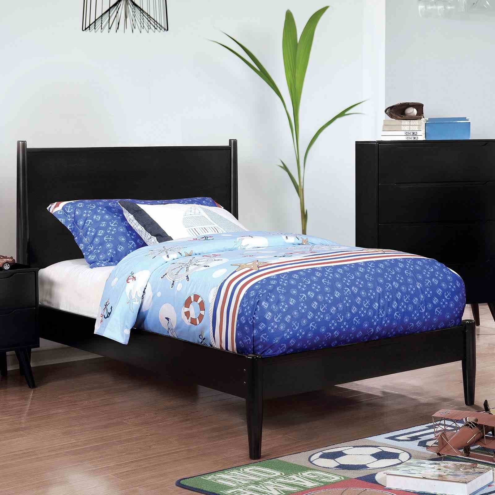 Lennart Ii Cal.King Bed, Black - Image 4