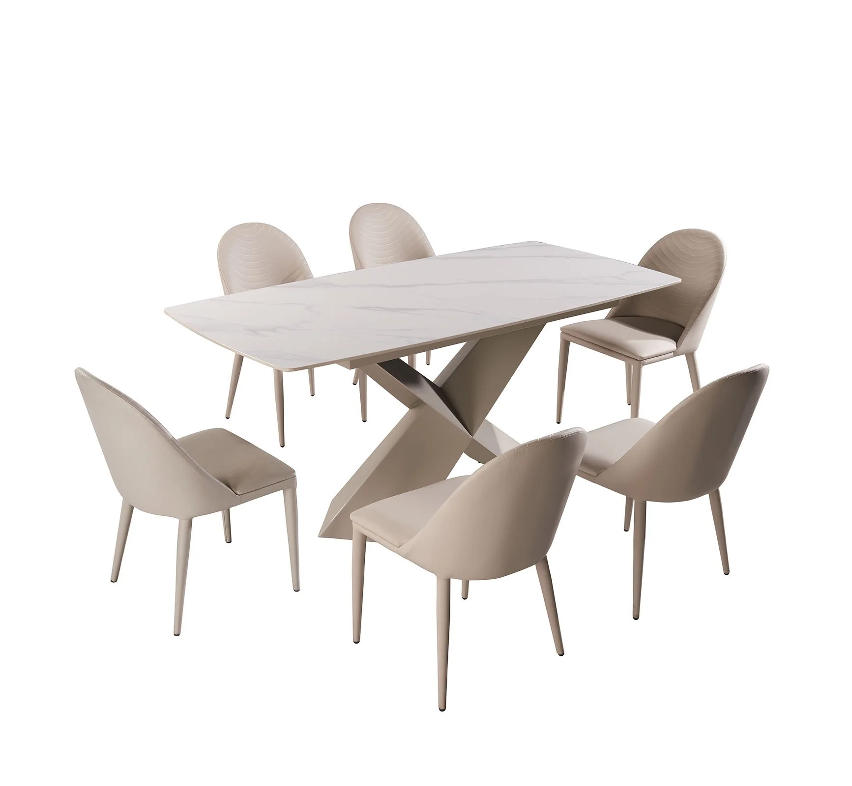 Lenvik 7 Pc. Dining Table Set - Image 3