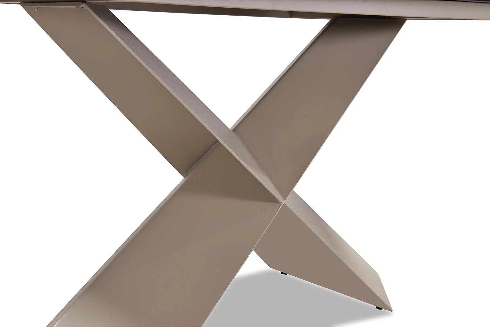 Lenvik Dining Table, Brown/White - Image 6
