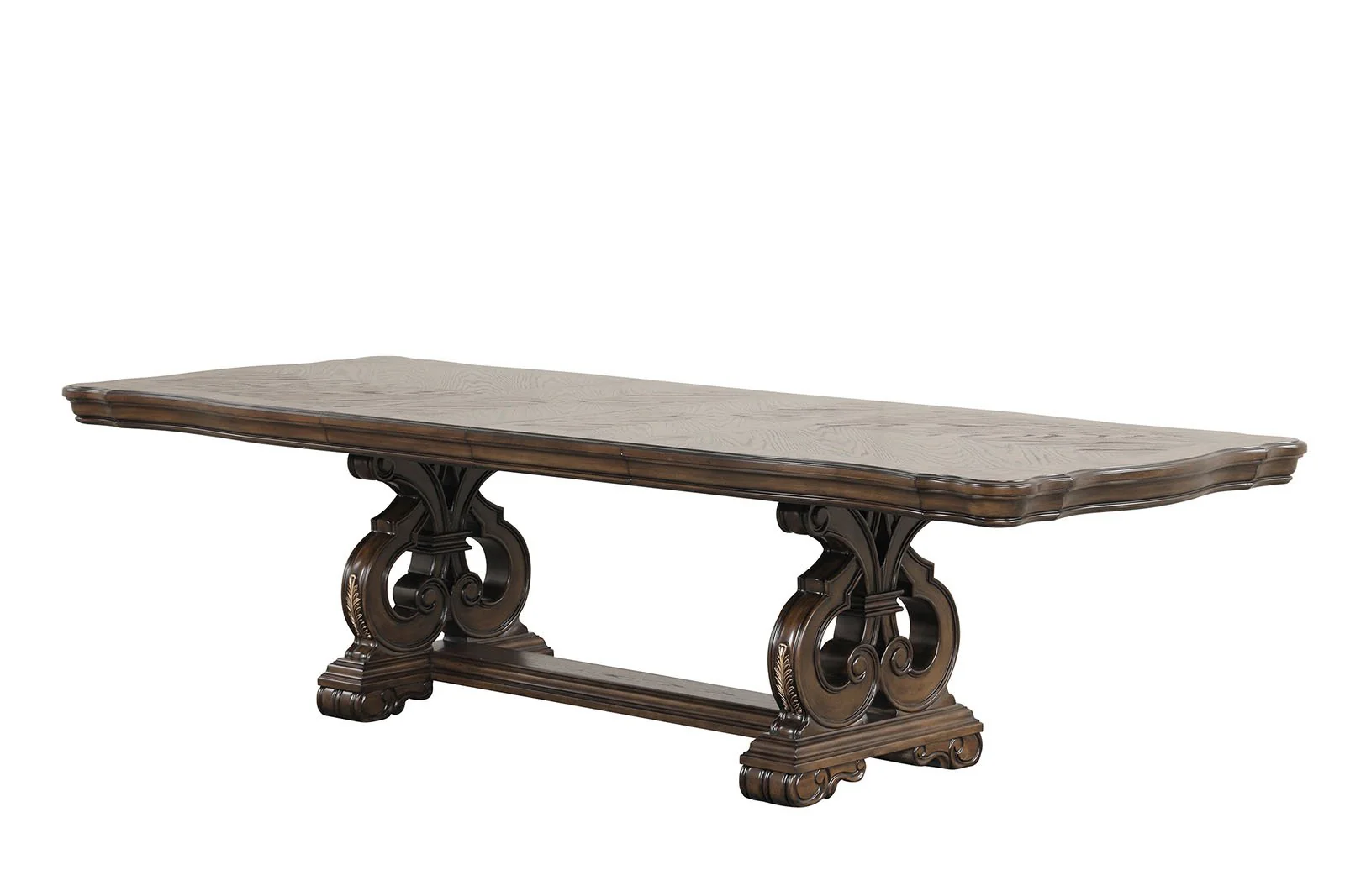 Leovanni 7 Pc. Dining Table Set (2AC+4SC) - Image 2