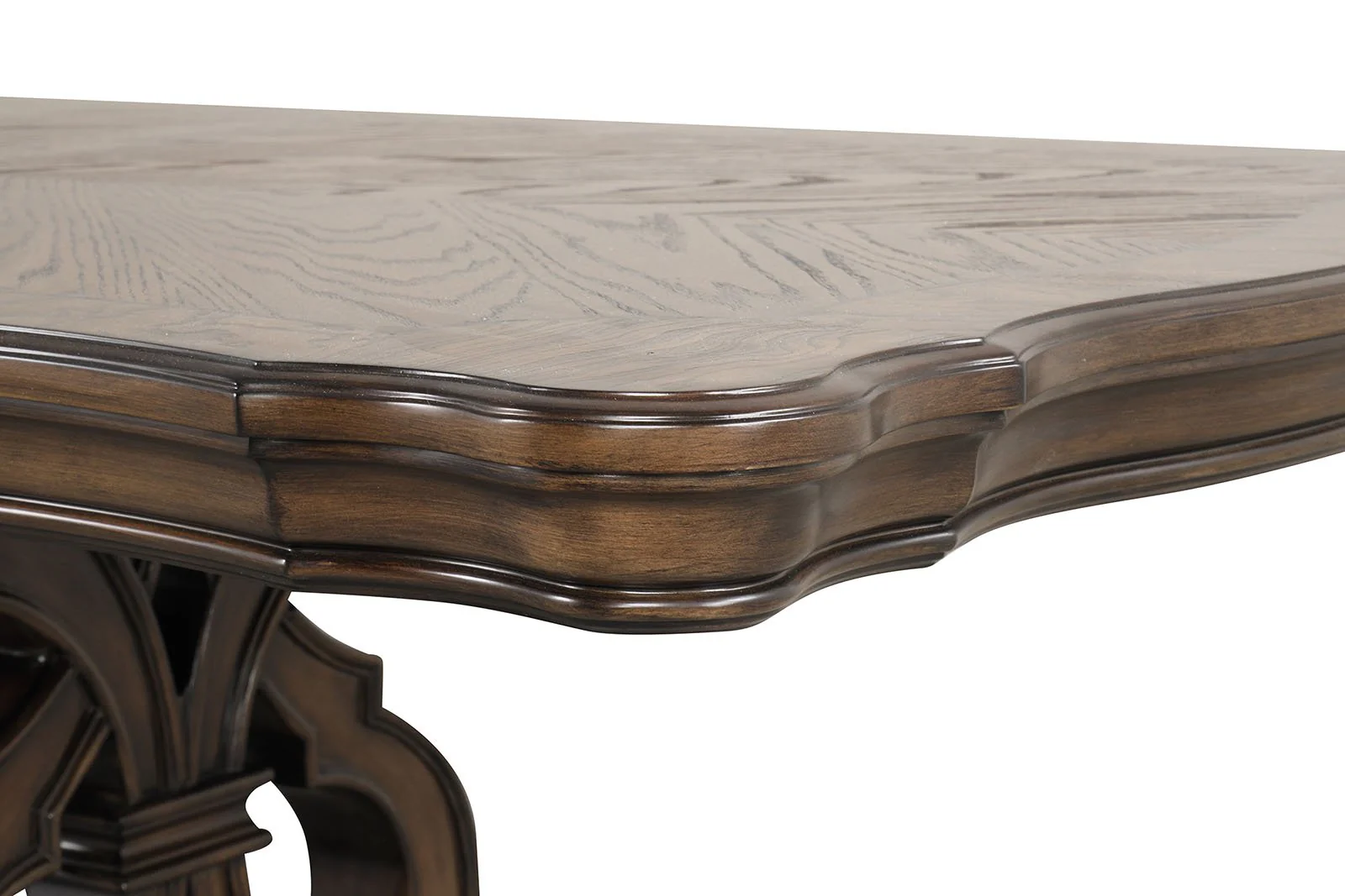 Leovanni 7 Pc. Dining Table Set (2AC+4SC) - Image 6