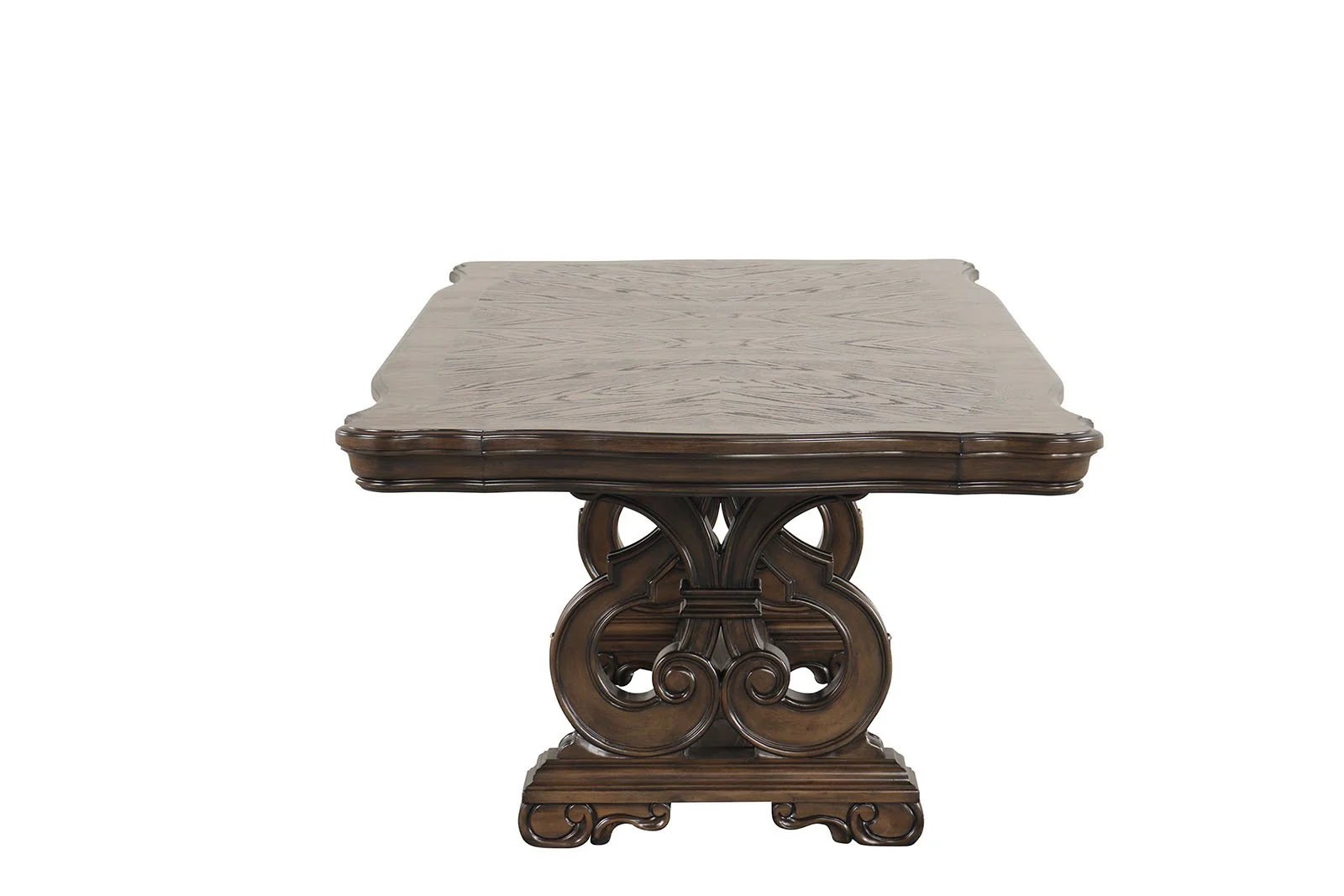 Leovanni 9 Pc. Dining Table Set (2AC+6SC) - Image 4