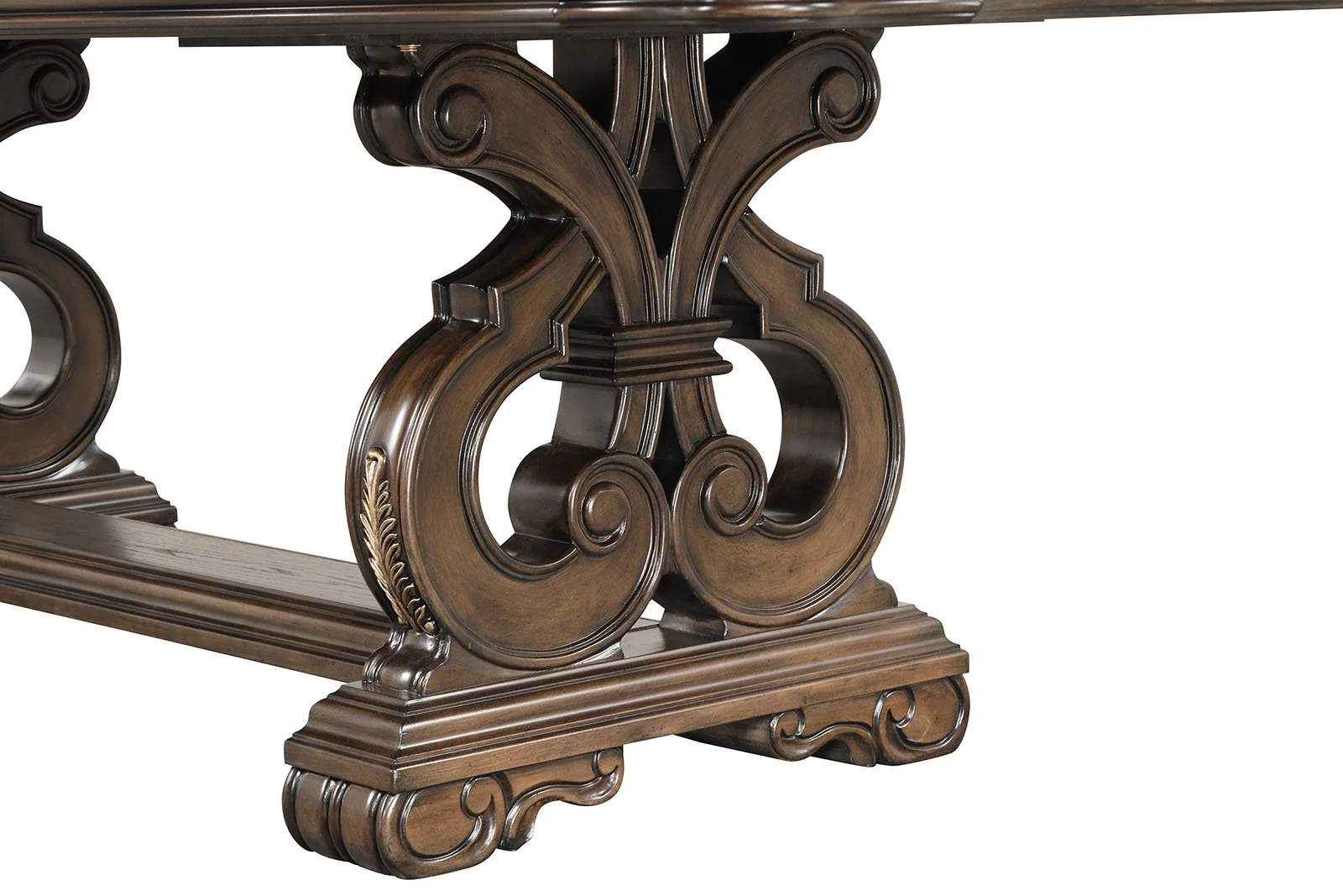 Leovanni 9 Pc. Dining Table Set (2AC+6SC) - Image 5