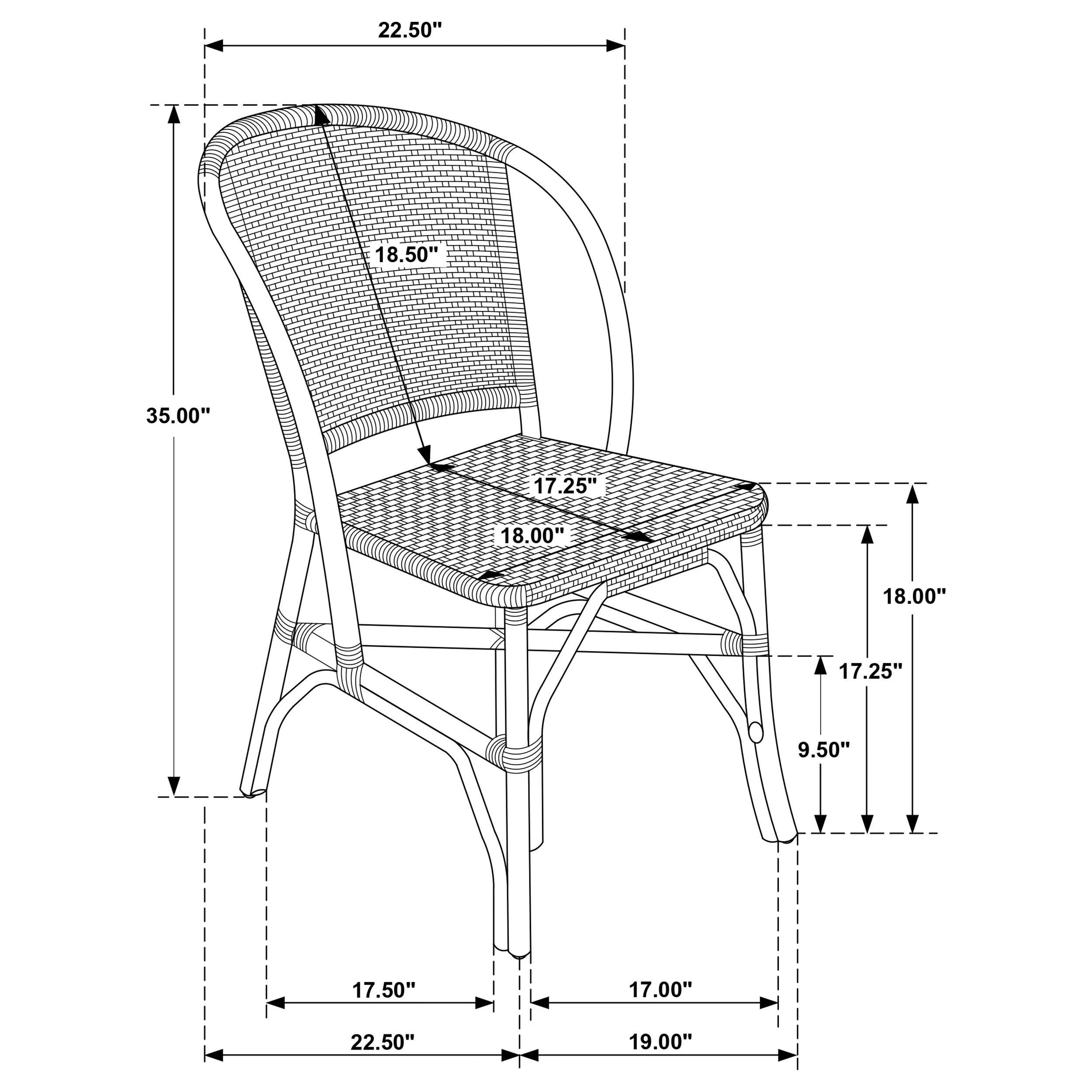 Lexley Dining Side Chair - Image 10