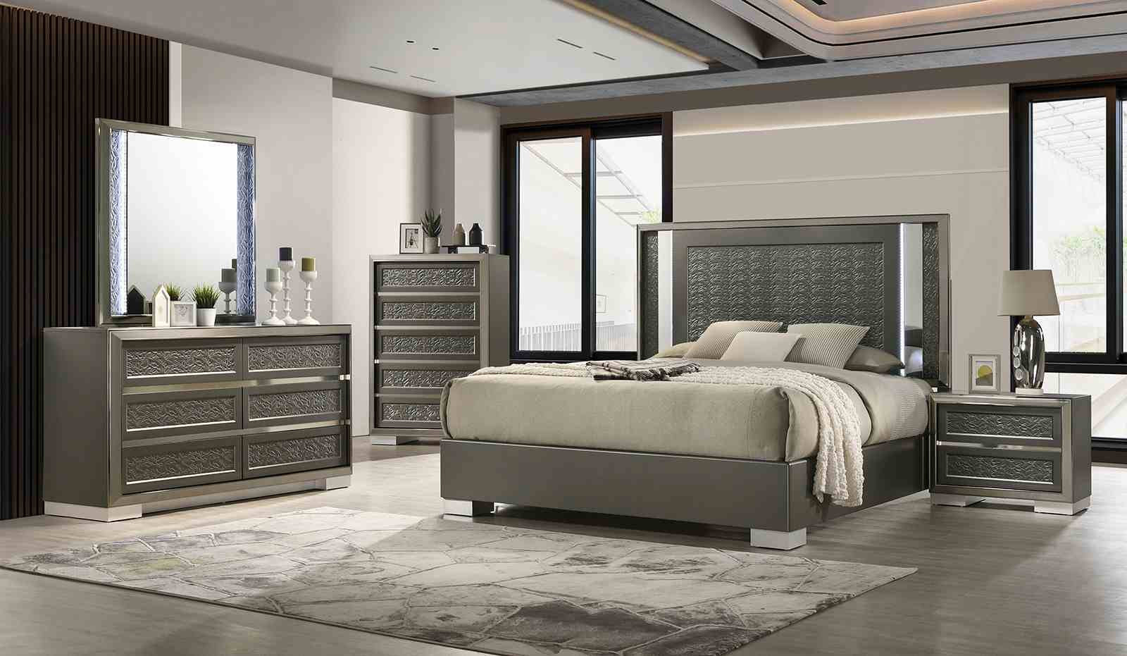 Leyland Nightstand, Dark Gray - Image 2