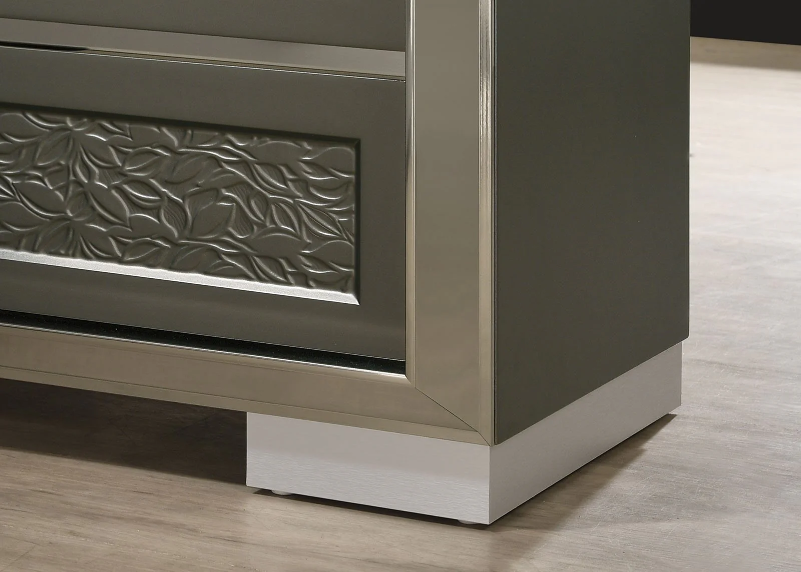 Leyland Nightstand, Dark Gray - Image 4