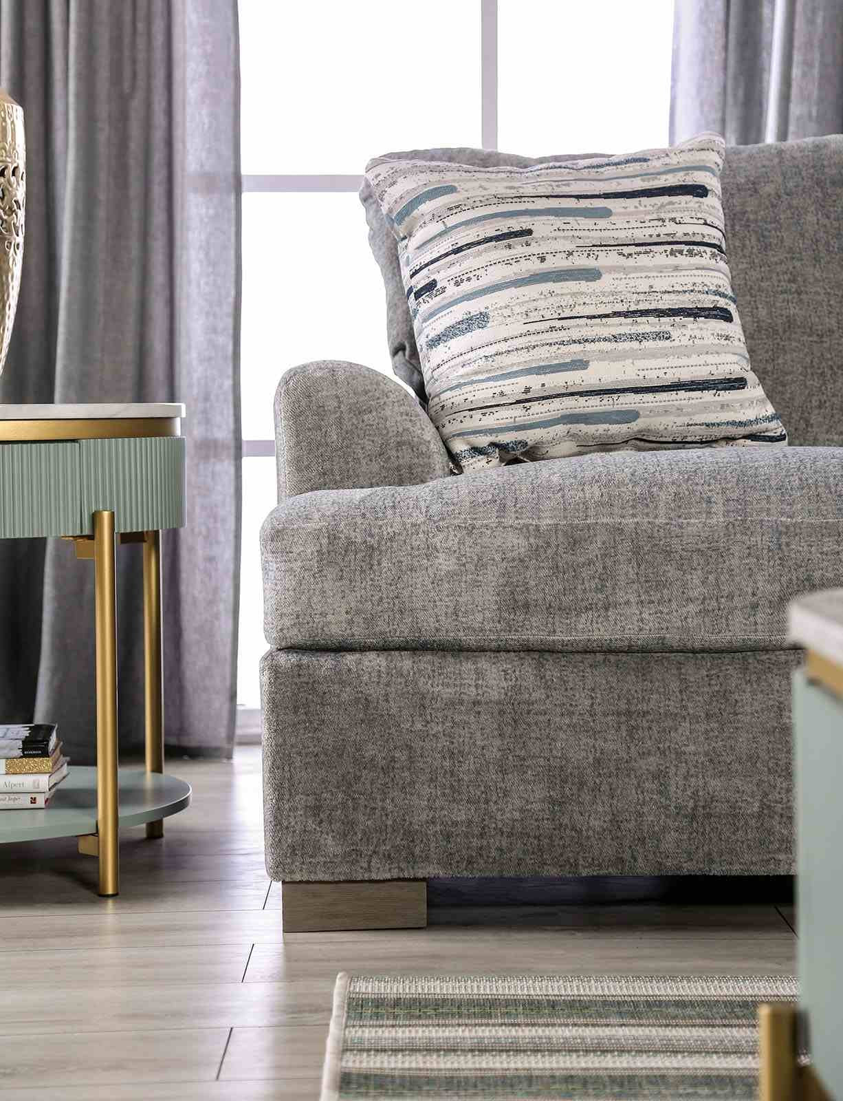Leytonstone Sofa, Gray - Image 6