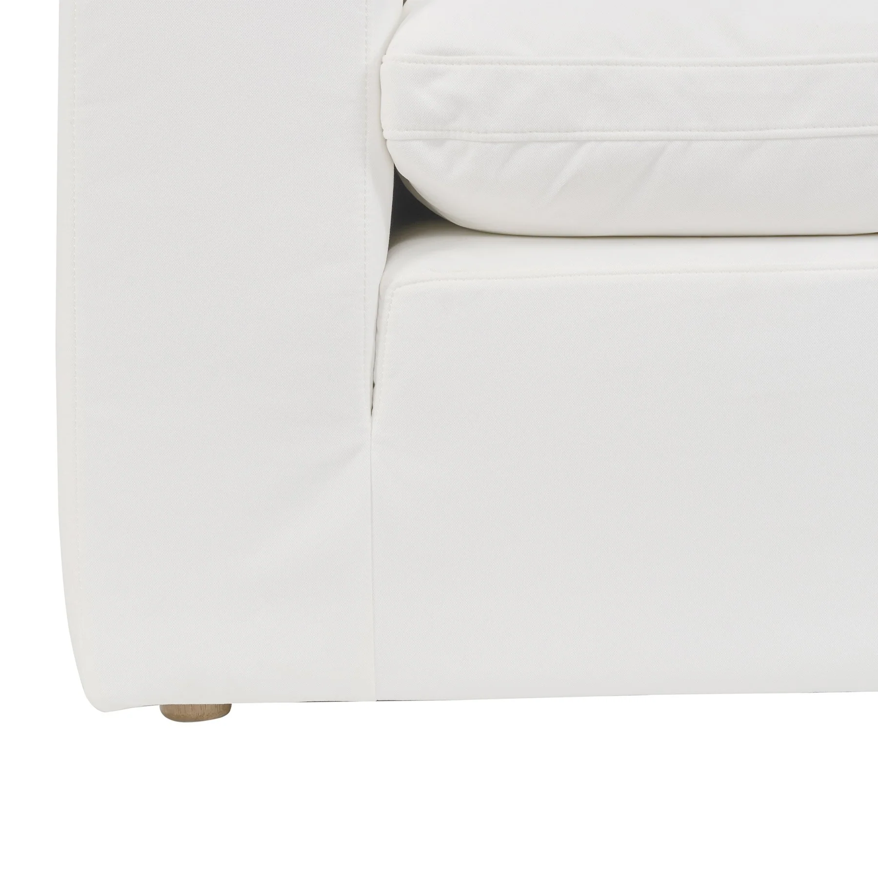 Liberty 51.5" Upholstered Chair and a Half in Pearl - Image 5
