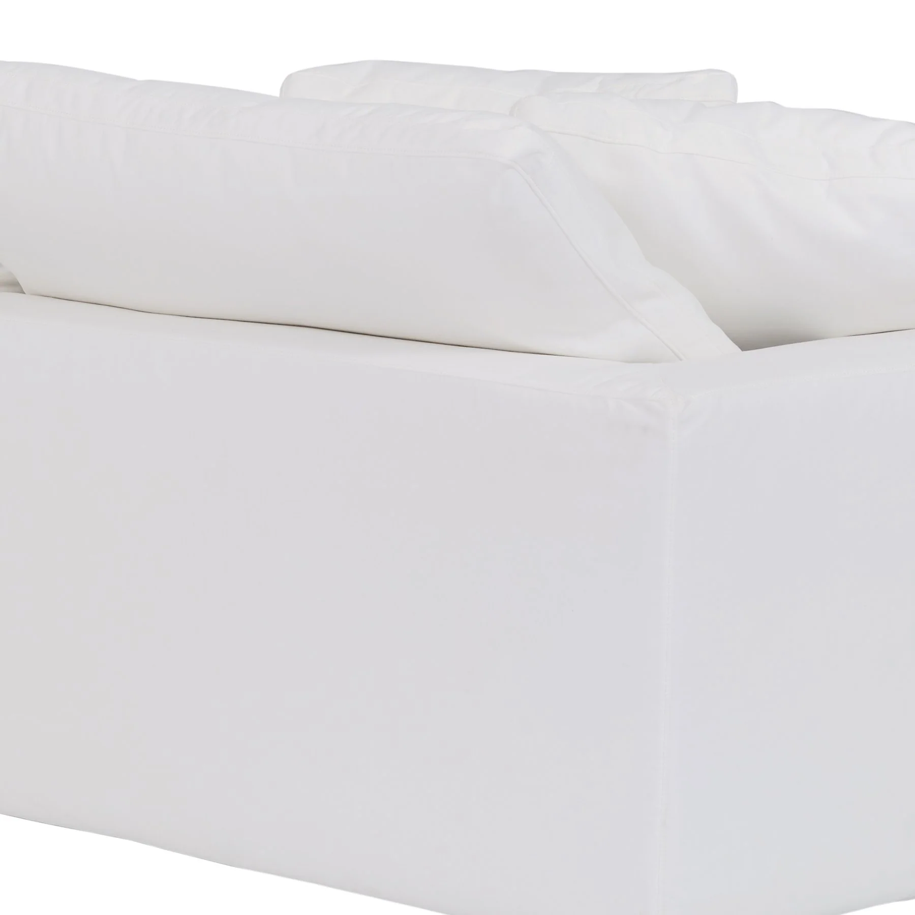 Liberty 96.5" Upholstered Sofa in Pearl - Image 6