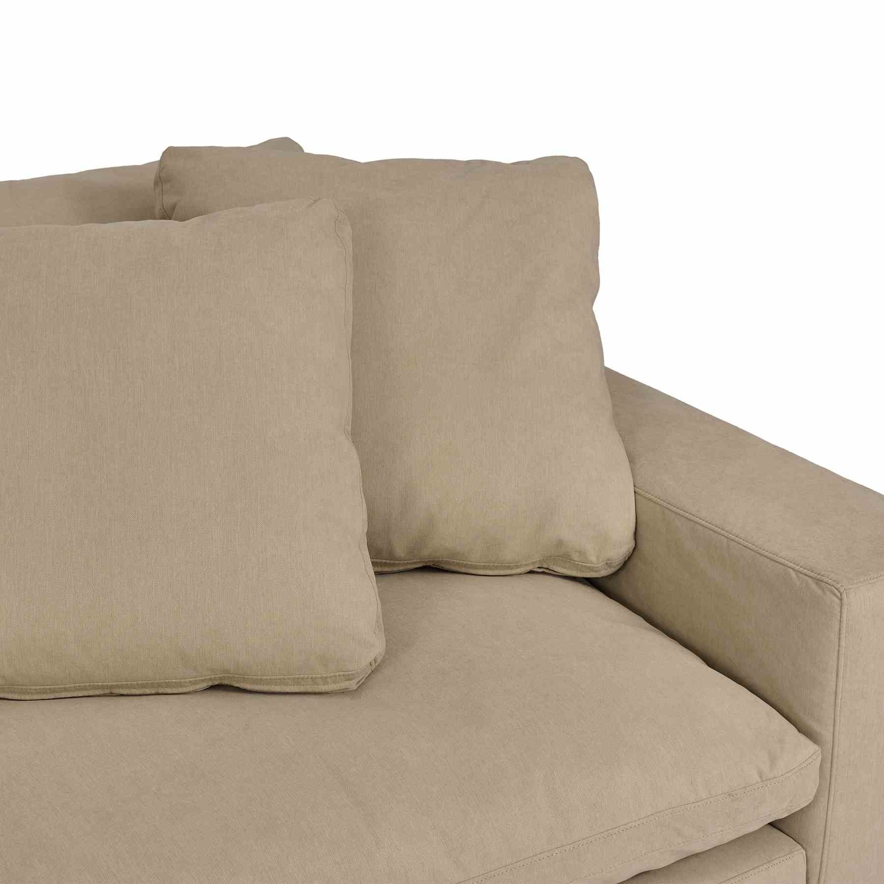 Liberty 96.5" Upholstered Sofa in Sahara Brown - Image 4