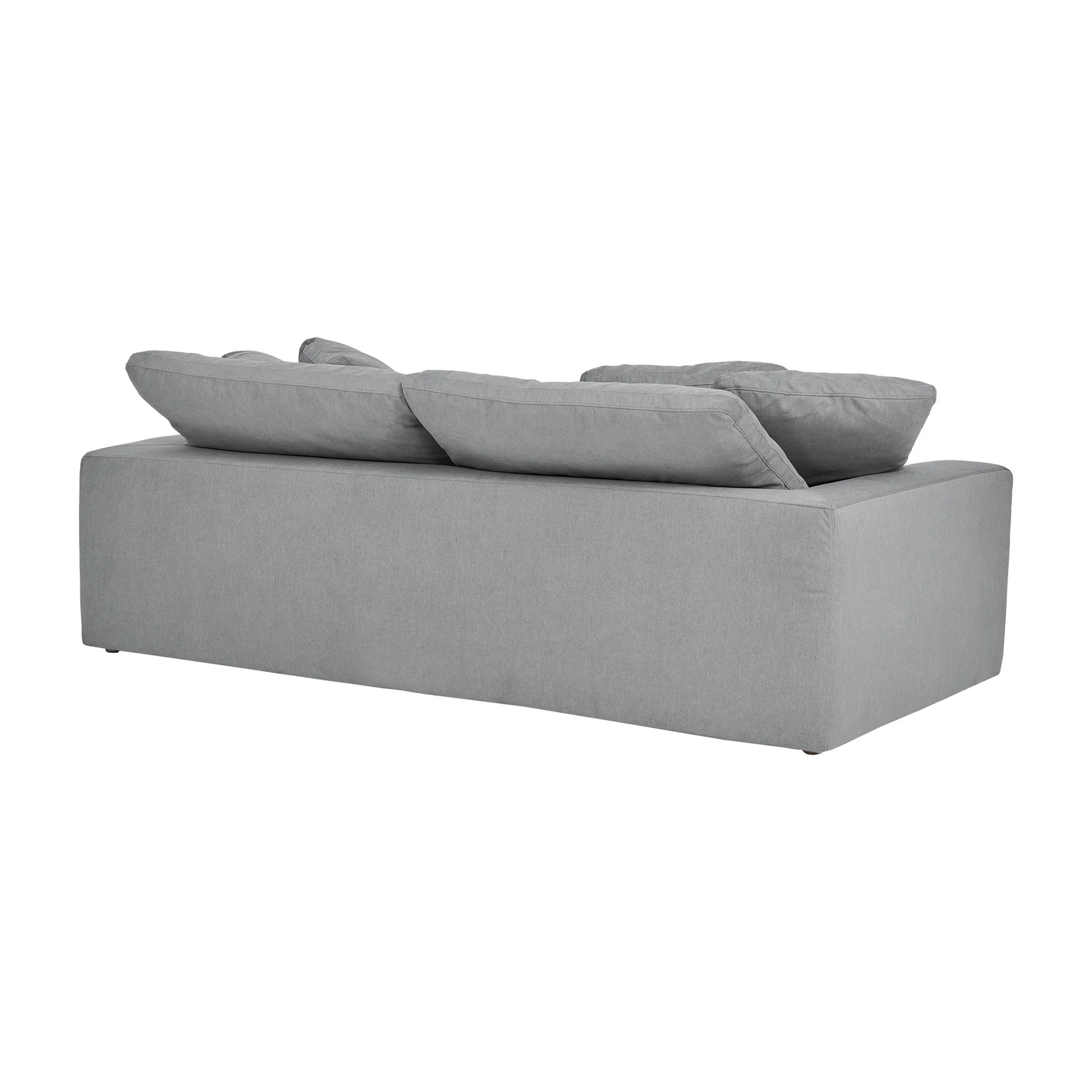 Liberty 96.5" Upholstered Sofa in Slate Gray - Image 3
