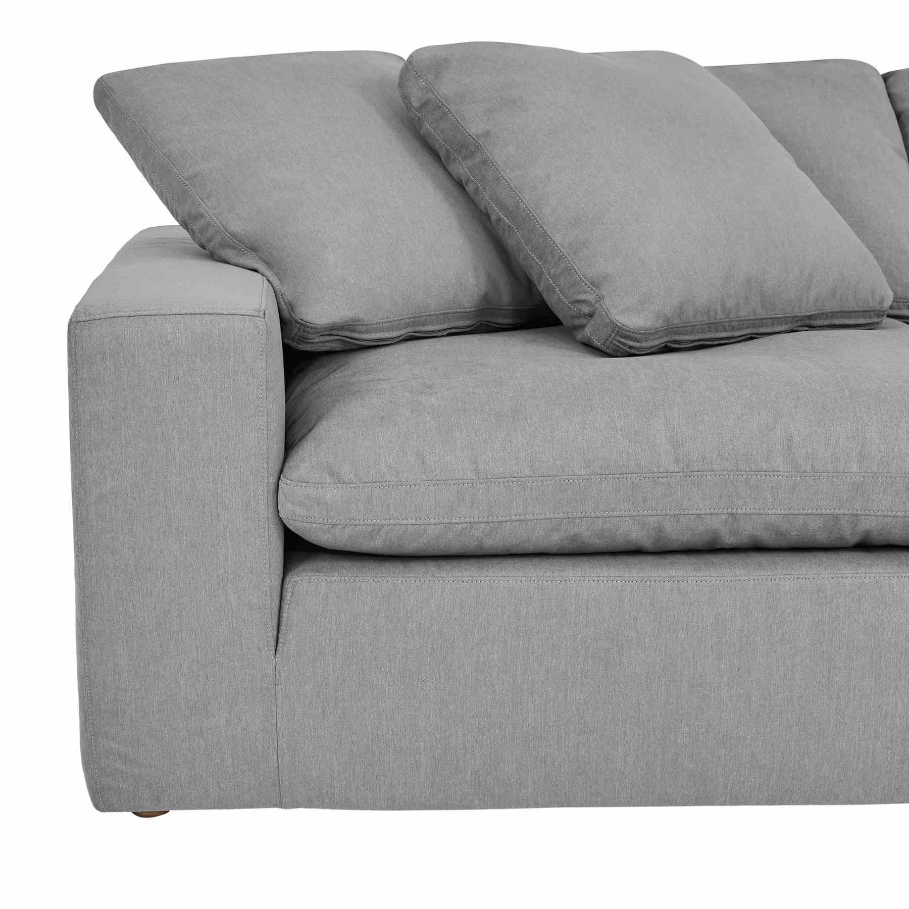 Liberty 96.5" Upholstered Sofa in Slate Gray - Image 6