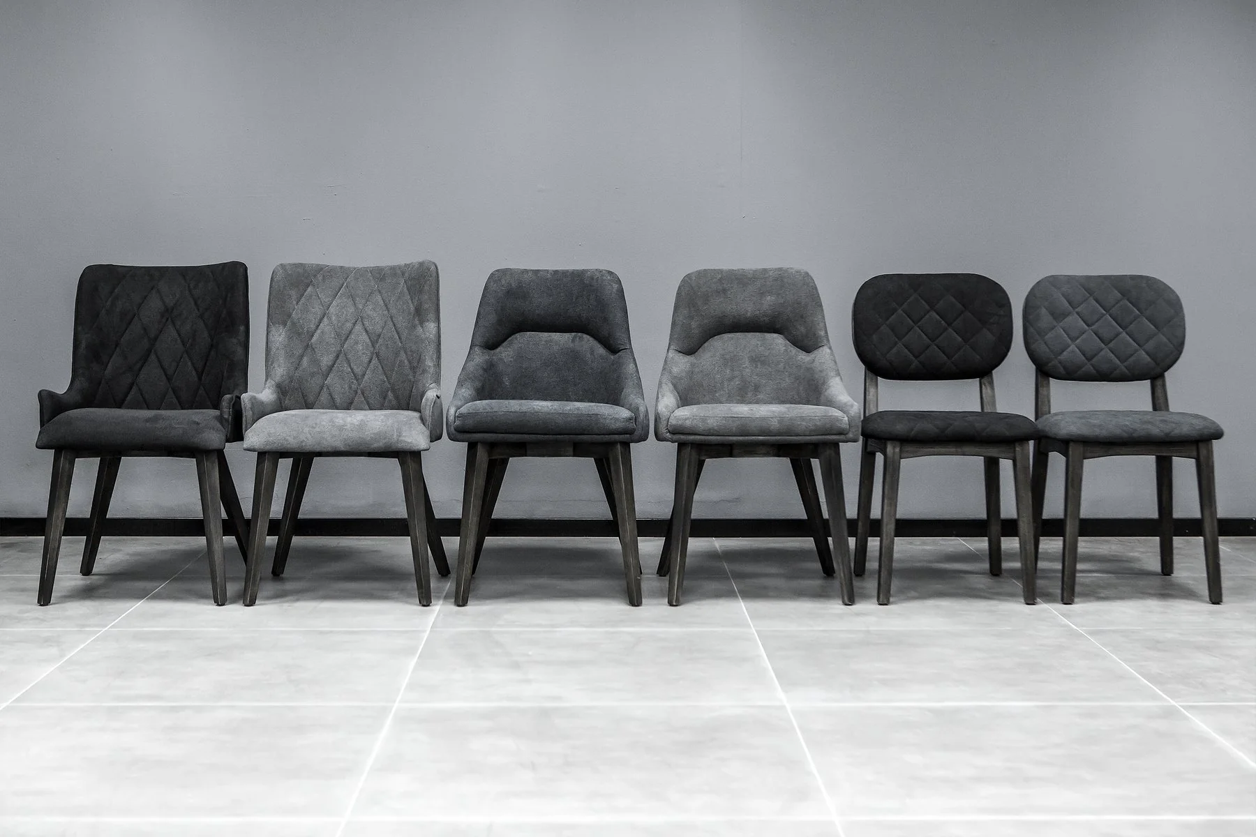 Lileth Charcoal Upholstered Dining Chair - Set of 2 - Image 11