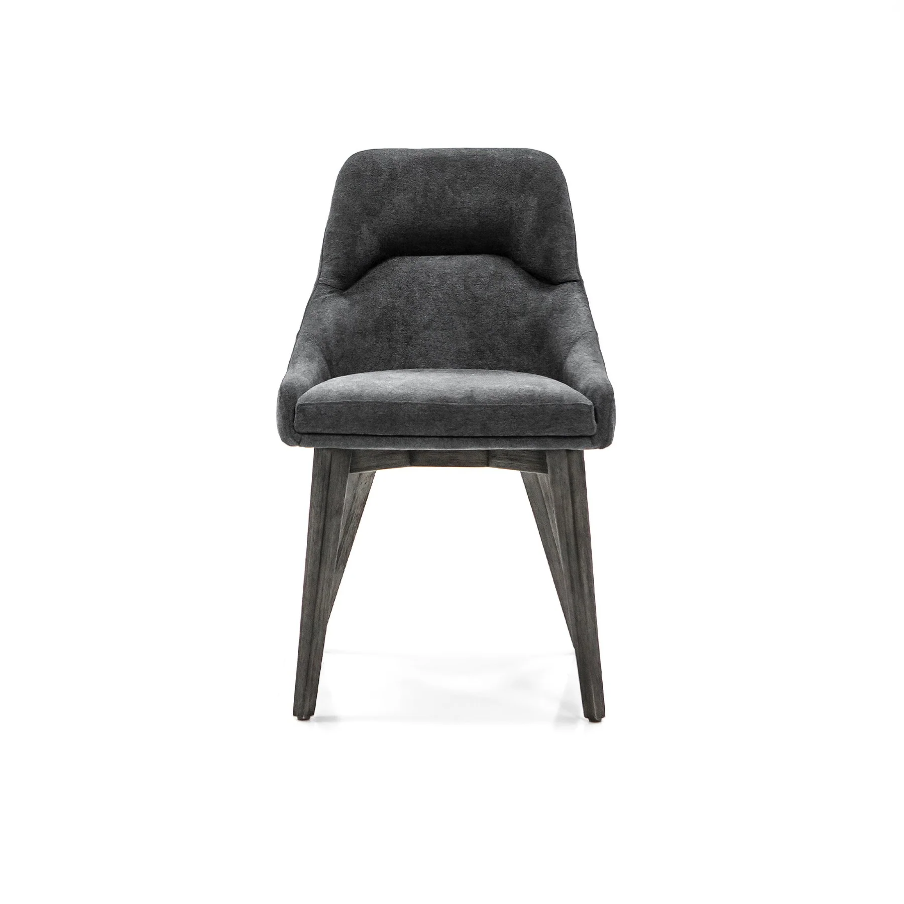 Lileth Charcoal Upholstered Dining Chair - Set of 2 - Image 2
