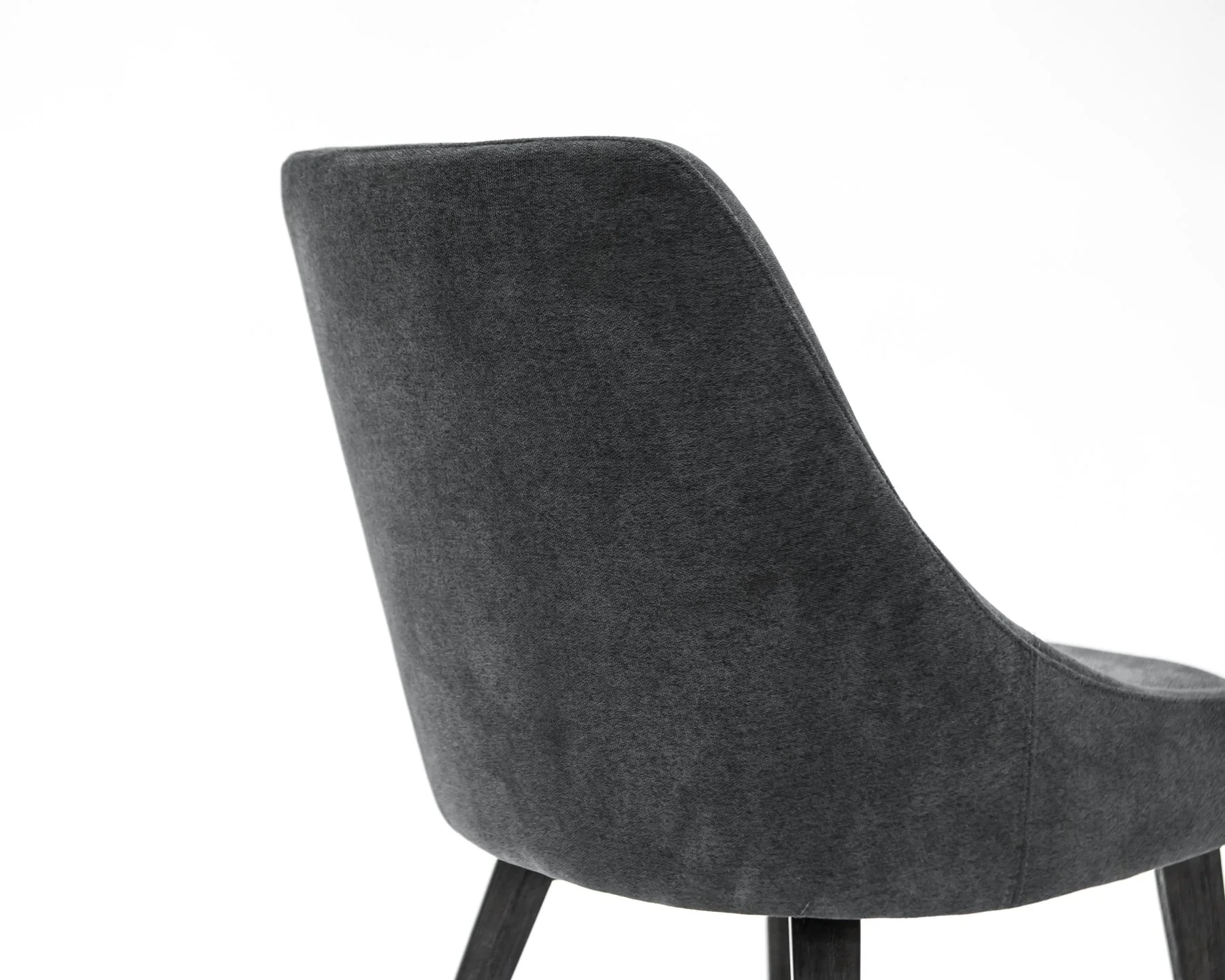Lileth Charcoal Upholstered Dining Chair - Set of 2 - Image 5