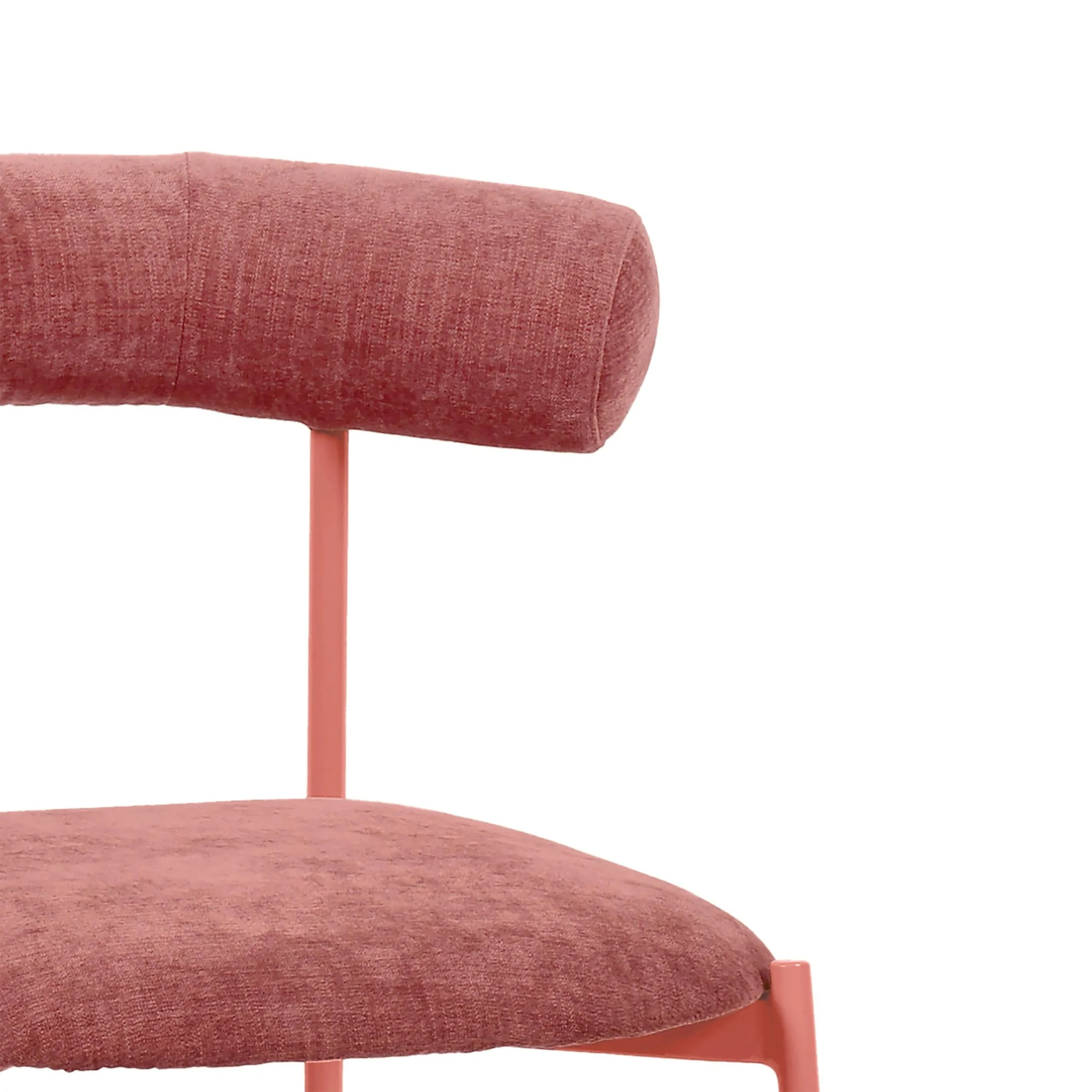 Liliana Mauve Performance Velvet Counter Stool - Image 5