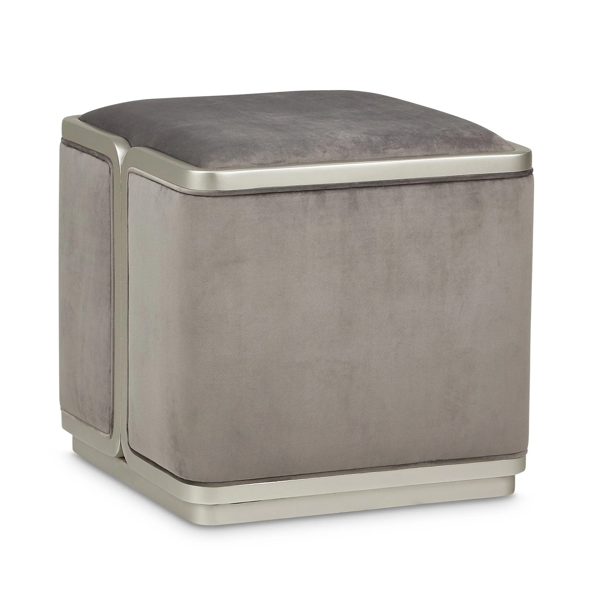Linea Ottoman - Gray Pearl/SilverMist - Image 10