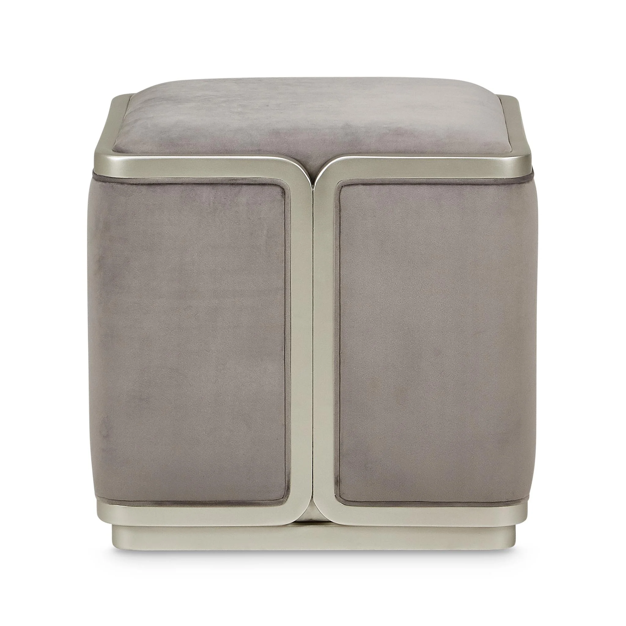 Linea Ottoman - Gray Pearl/SilverMist - Image 11