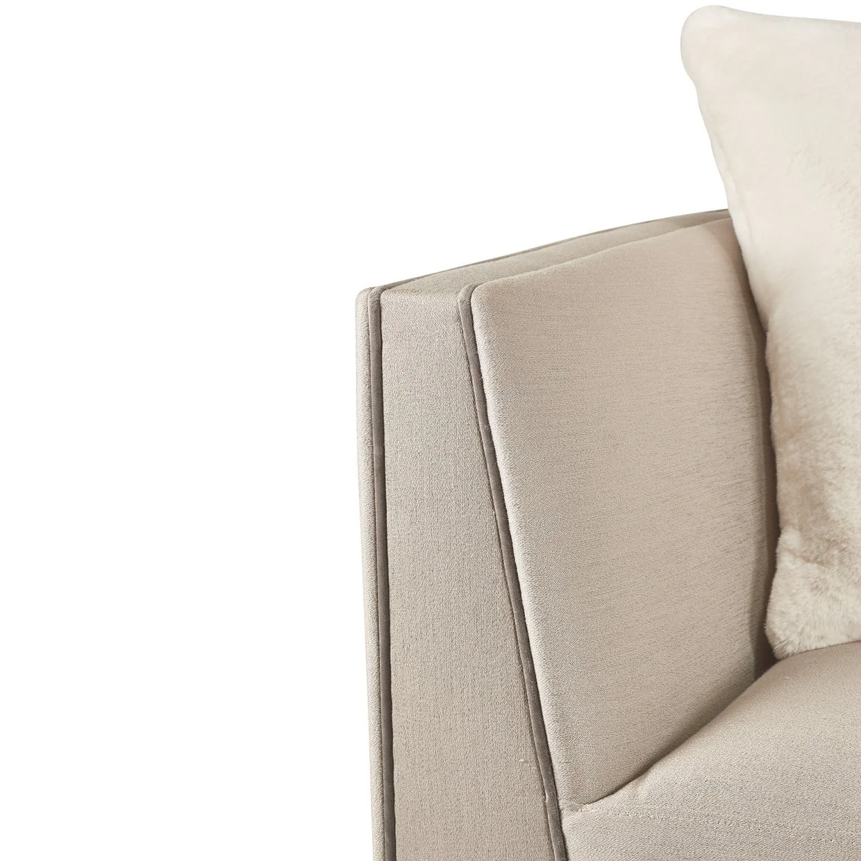 Linea Sofa - Metallic/Silver Mist - Image 12