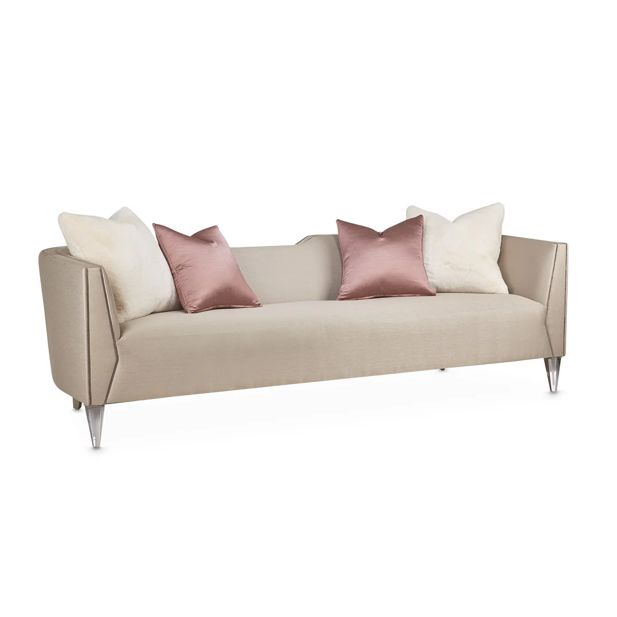 Linea Sofa - Metallic/Silver Mist - Image 2