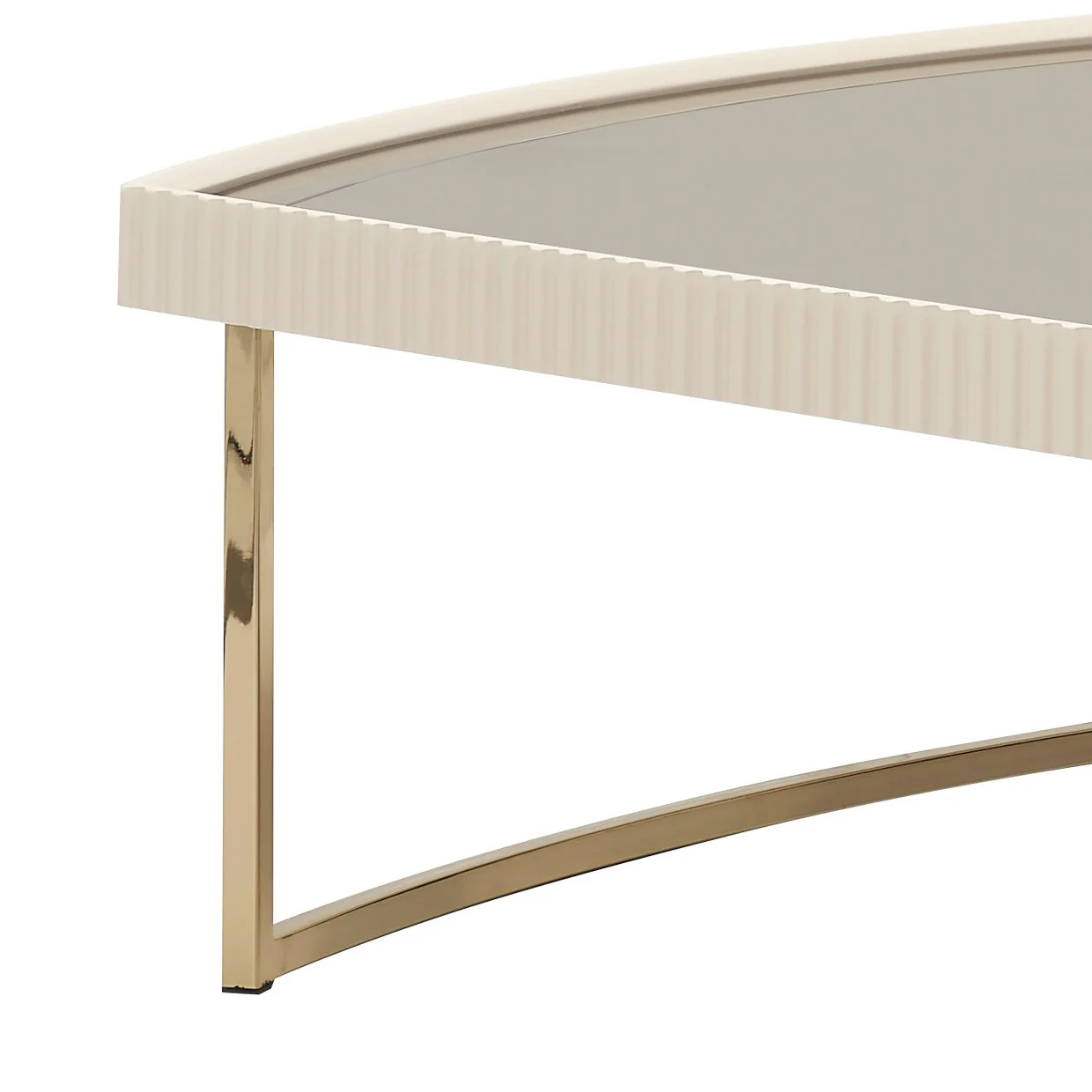 Lisbon Cocktail Table - Silken Matte Cream - Image 4