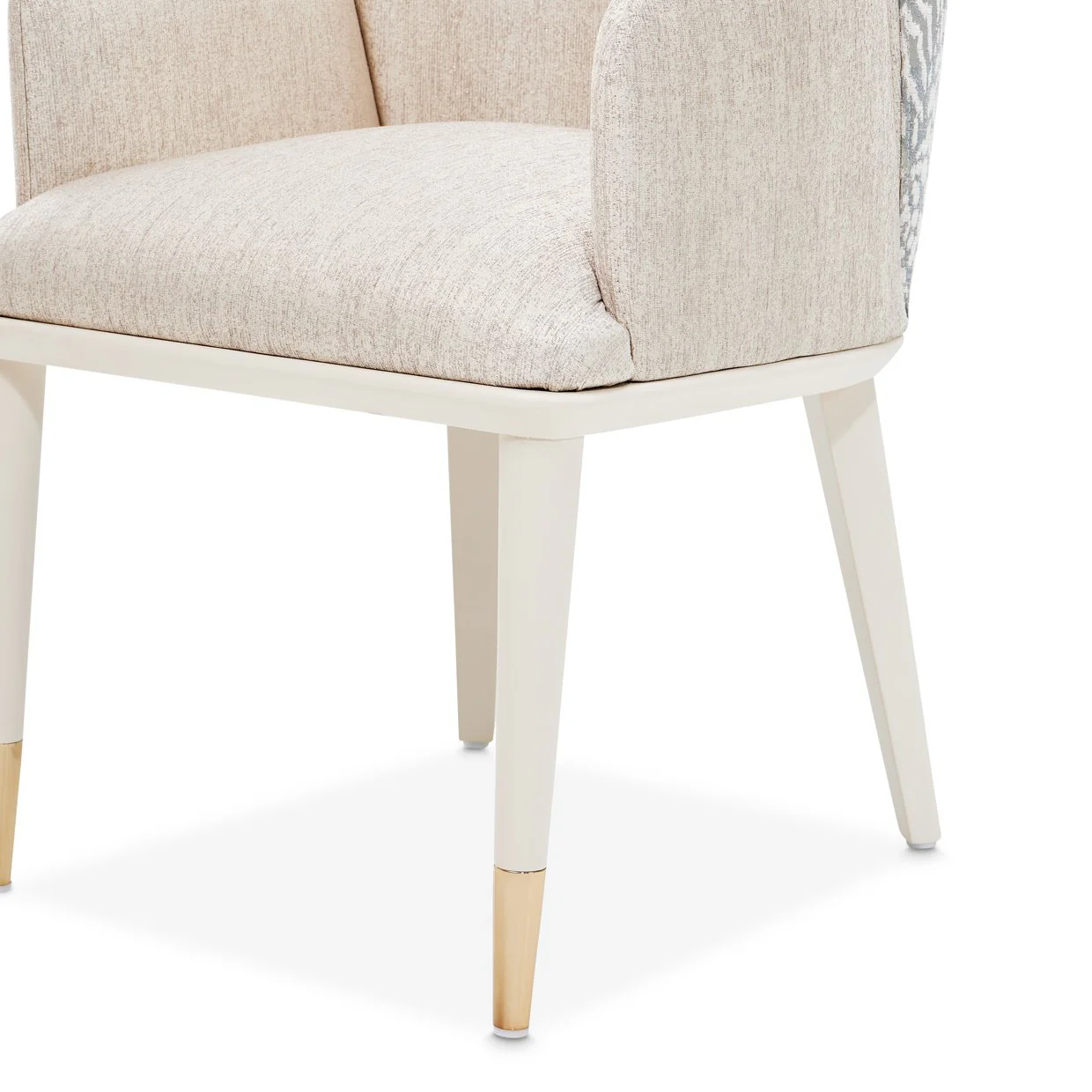 Lisbon Dining Arm Chair - Silken Matte Cream - Image 11