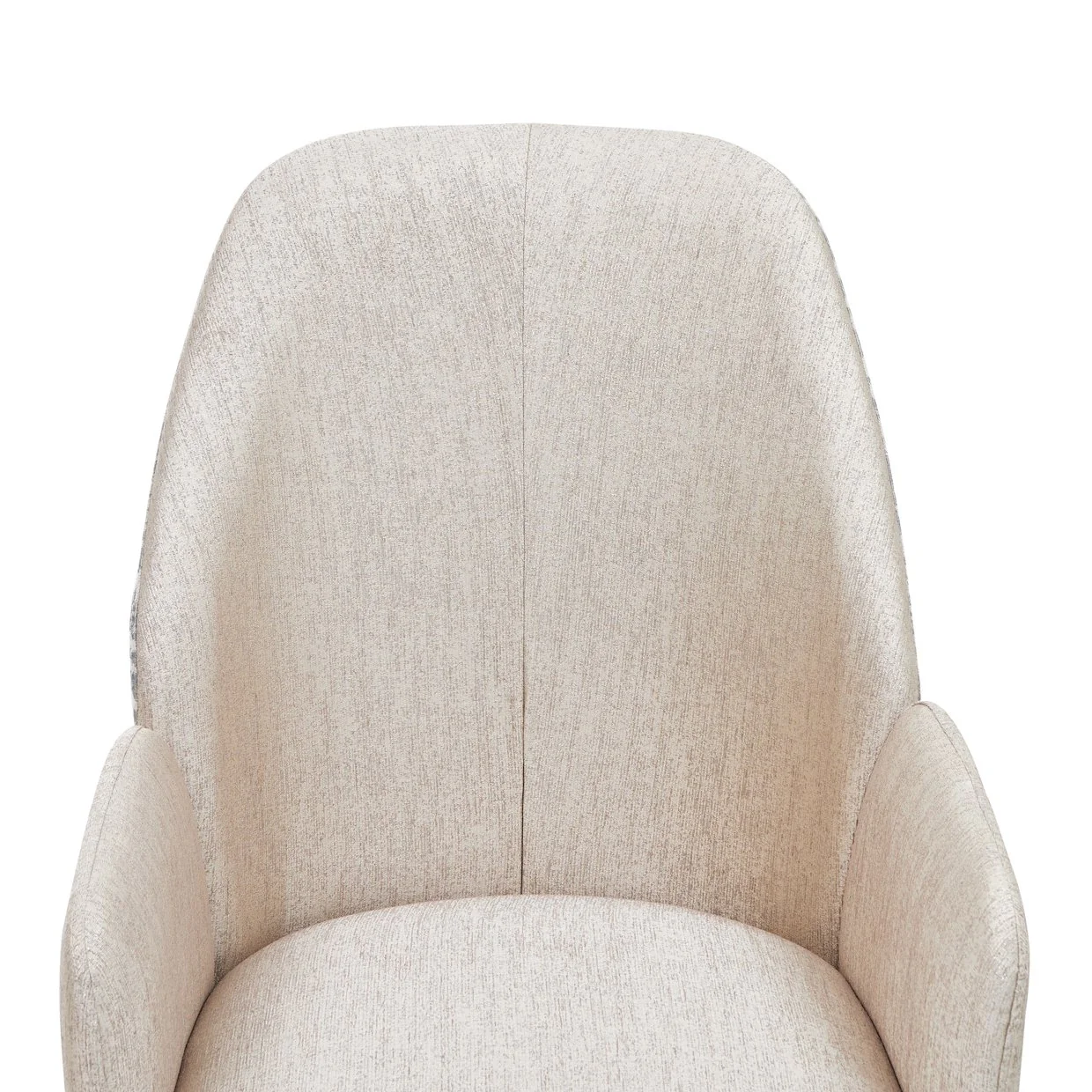 Lisbon Dining Arm Chair - Silken Matte Cream - Image 17