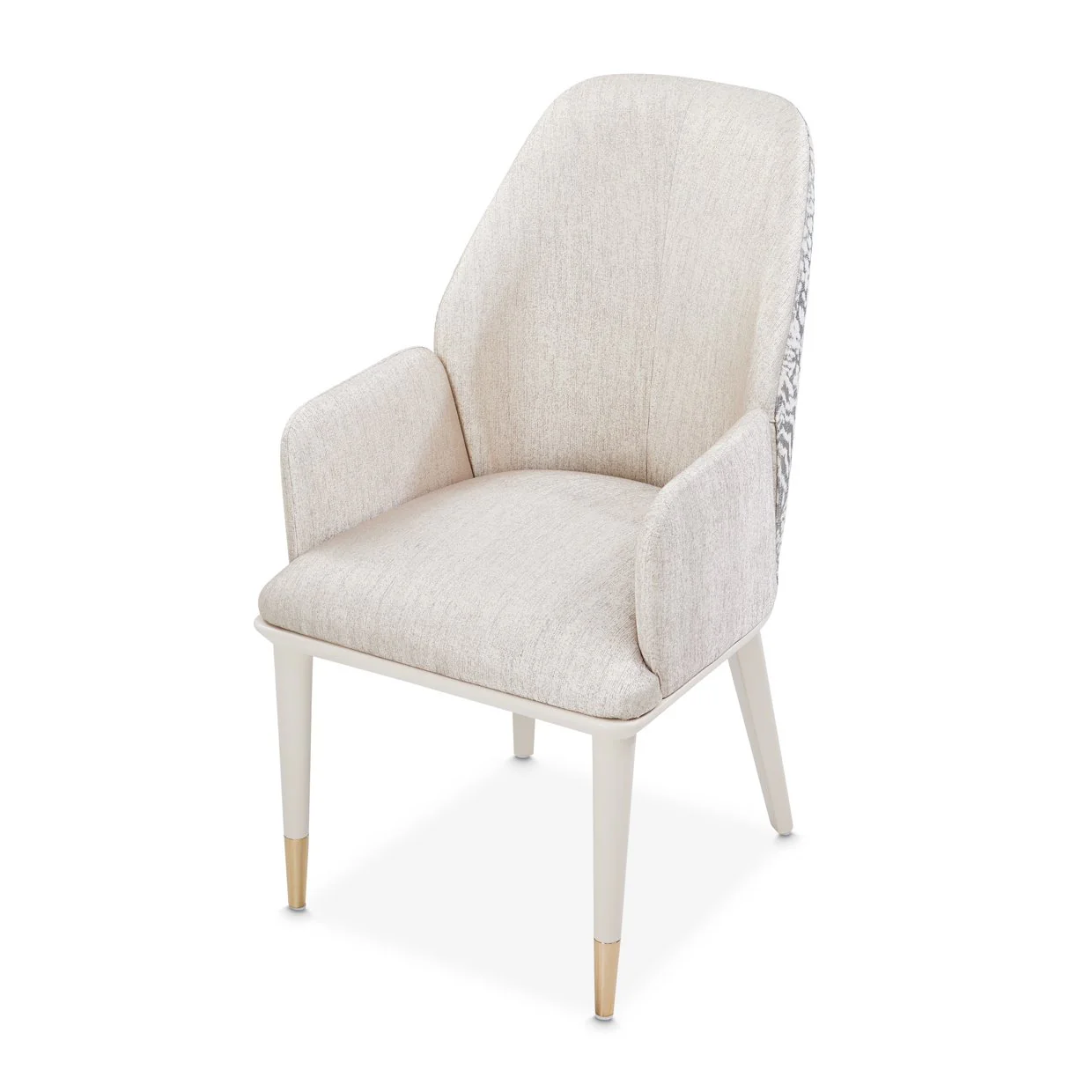 Lisbon Dining Arm Chair - Silken Matte Cream - Image 19