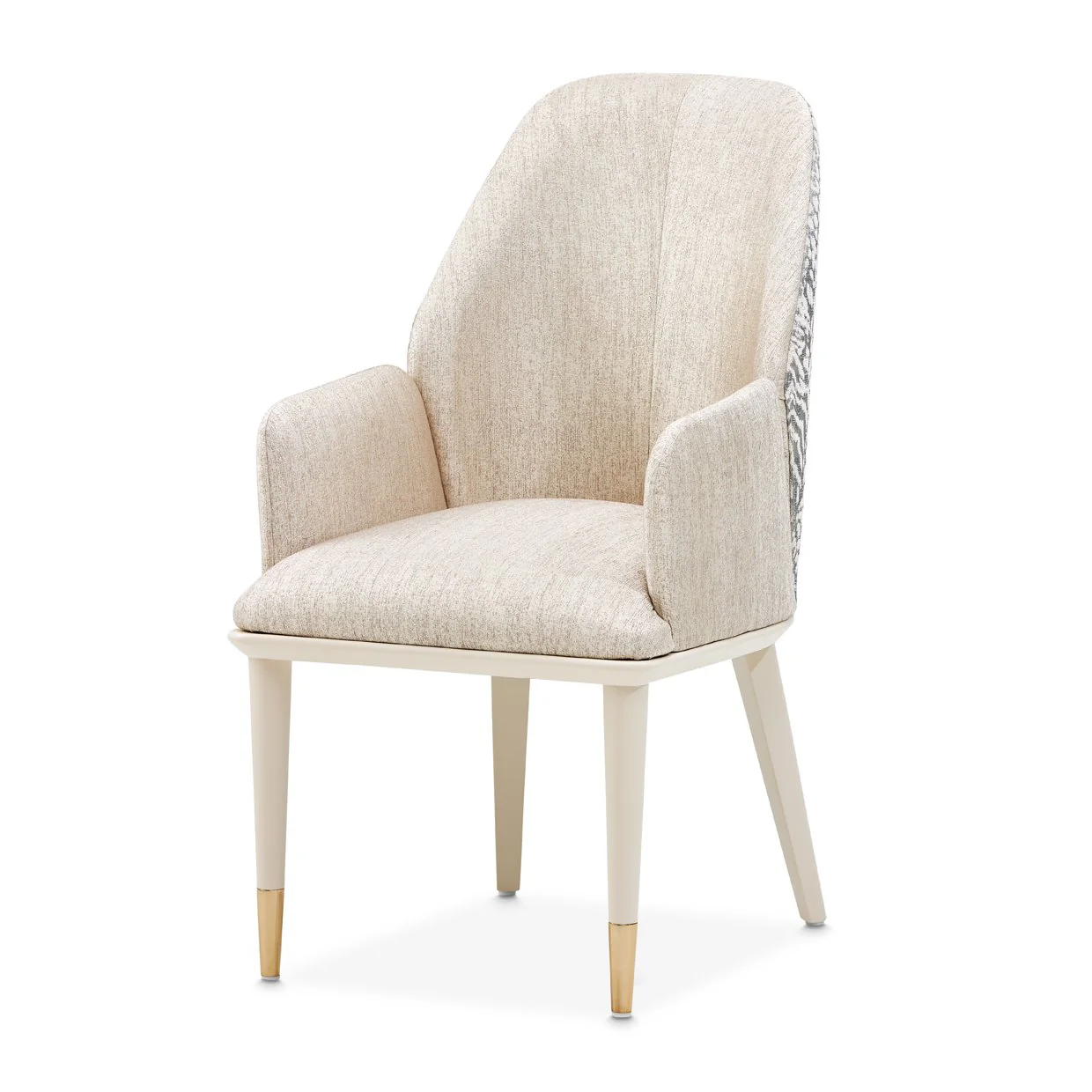 Lisbon Dining Arm Chair - Silken Matte Cream - Image 20
