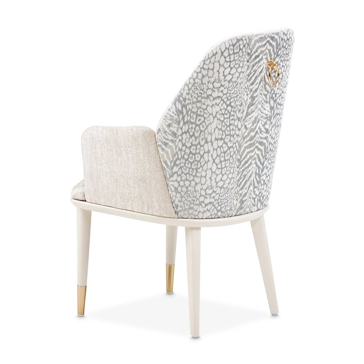 Lisbon Dining Arm Chair - Silken Matte Cream - Image 6