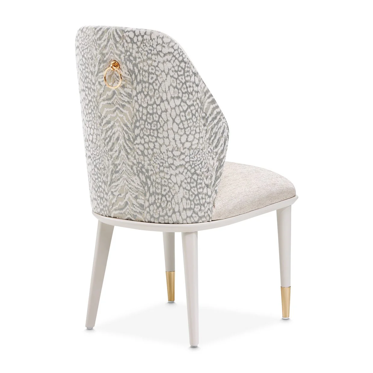 Lisbon Dining Side Chair - Silken Matte Cream - Image 4