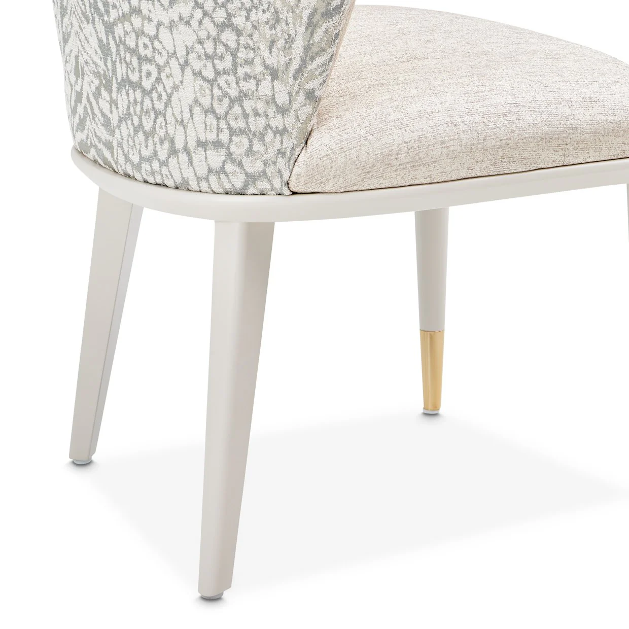 Lisbon Dining Side Chair - Silken Matte Cream - Image 8
