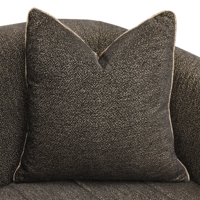 Lisbon Loveseat - Onyx/Gold - Image 15