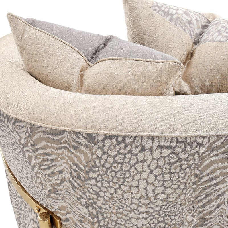 Lisbon Loveseat - Opal/Gold - Image 11