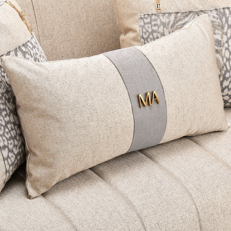 Lisbon Loveseat - Opal/Gold - Image 13
