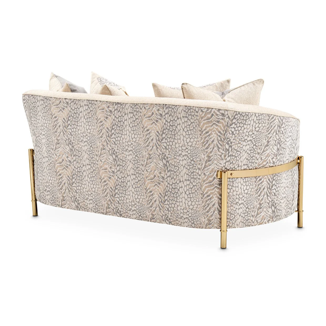 Lisbon Loveseat - Opal/Gold - Image 4