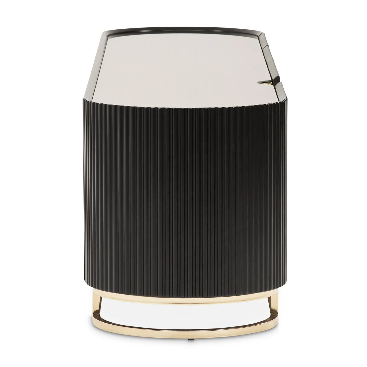Lisbon Media Cabinet - Silken Matte Black - Image 3