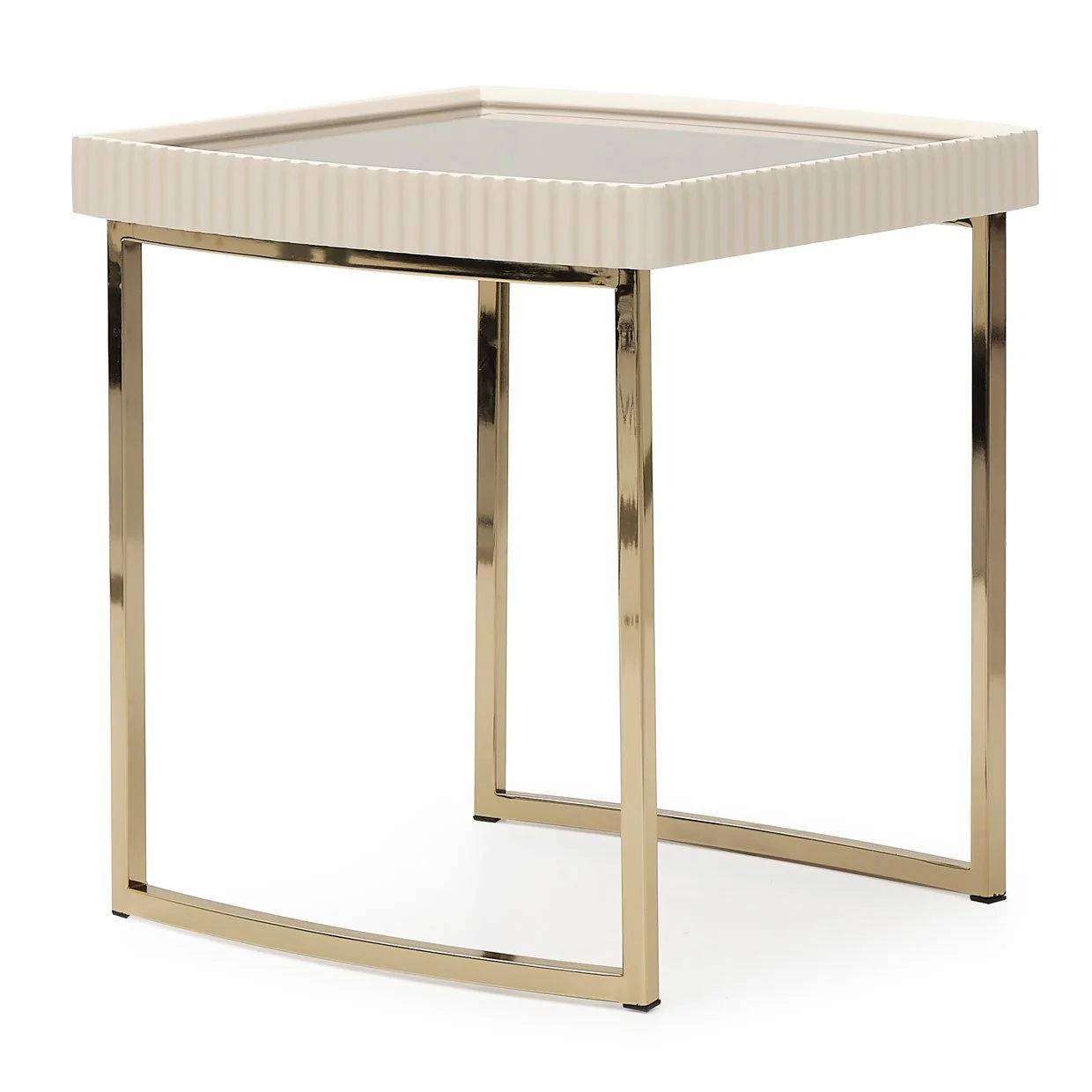 Lisbon Side Table - Silken Matte Cream - Image 3